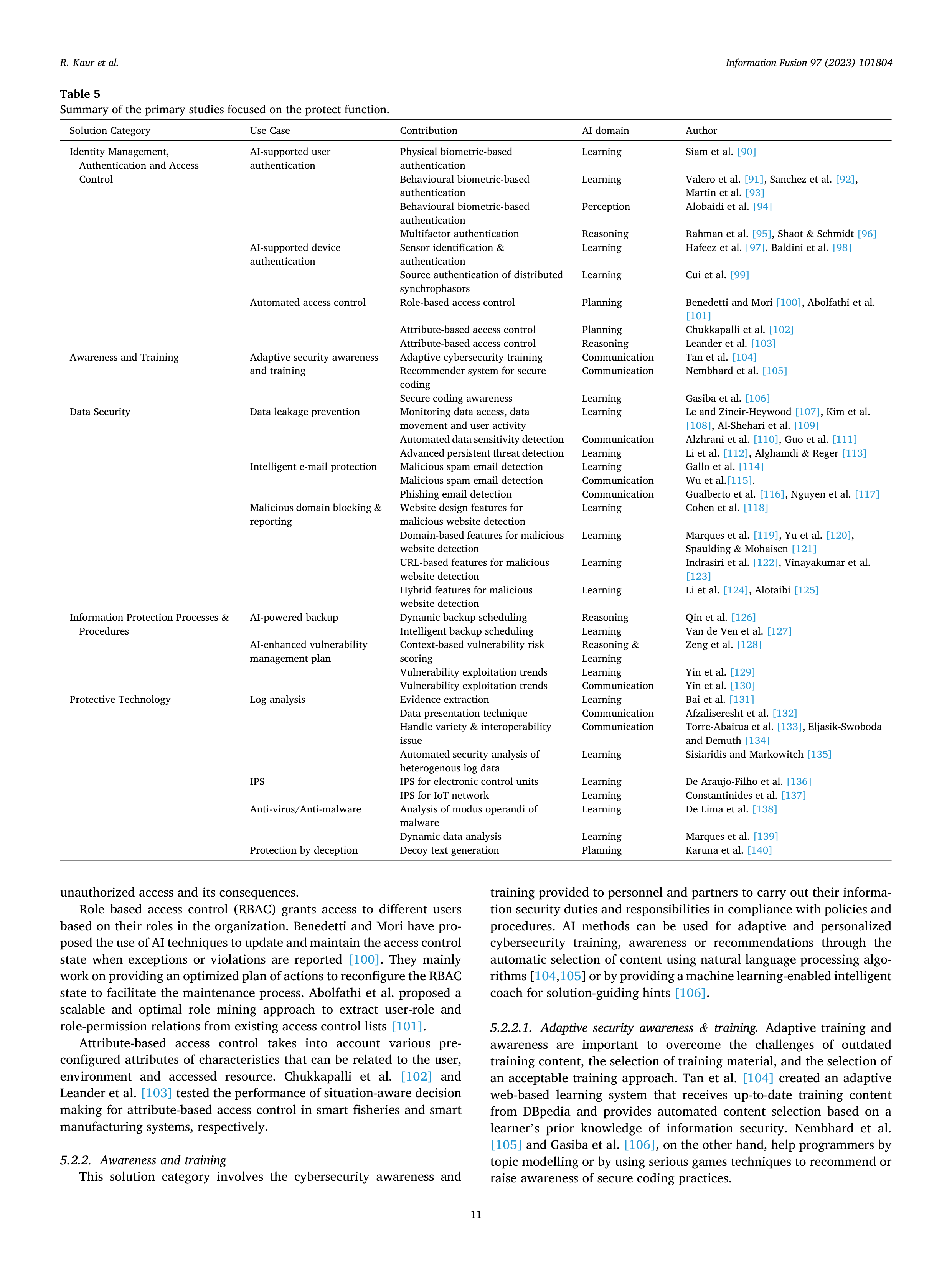 Artificial Intelligence Applications for Cybersecurity — page 11