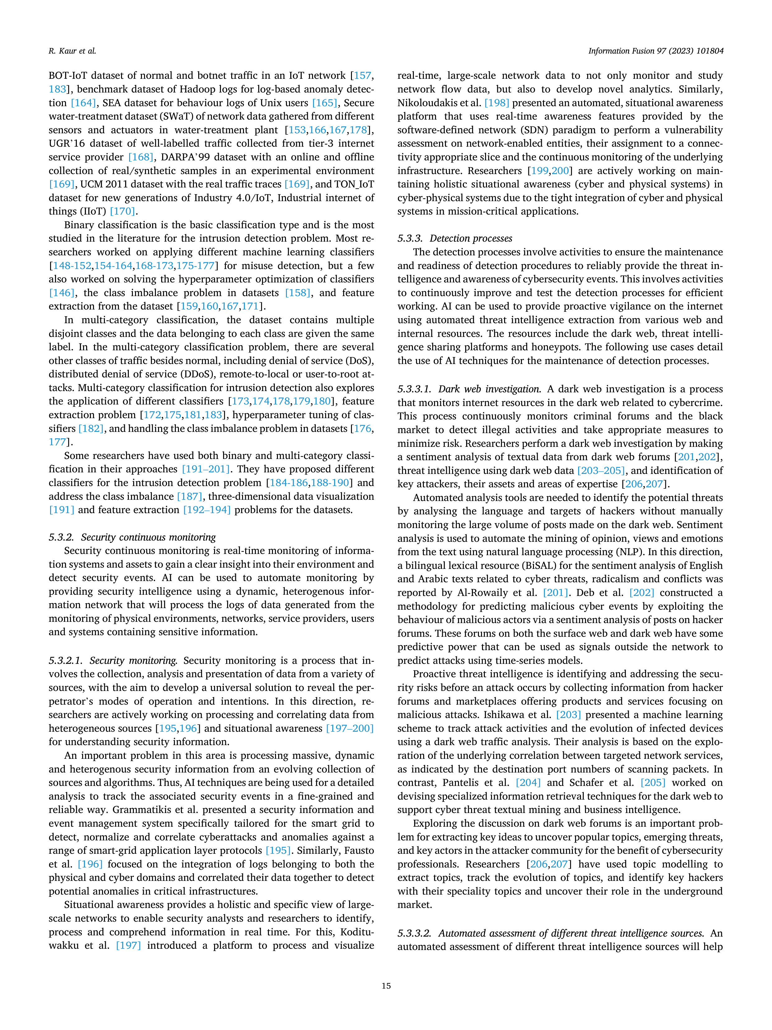 Artificial Intelligence Applications for Cybersecurity — page 15
