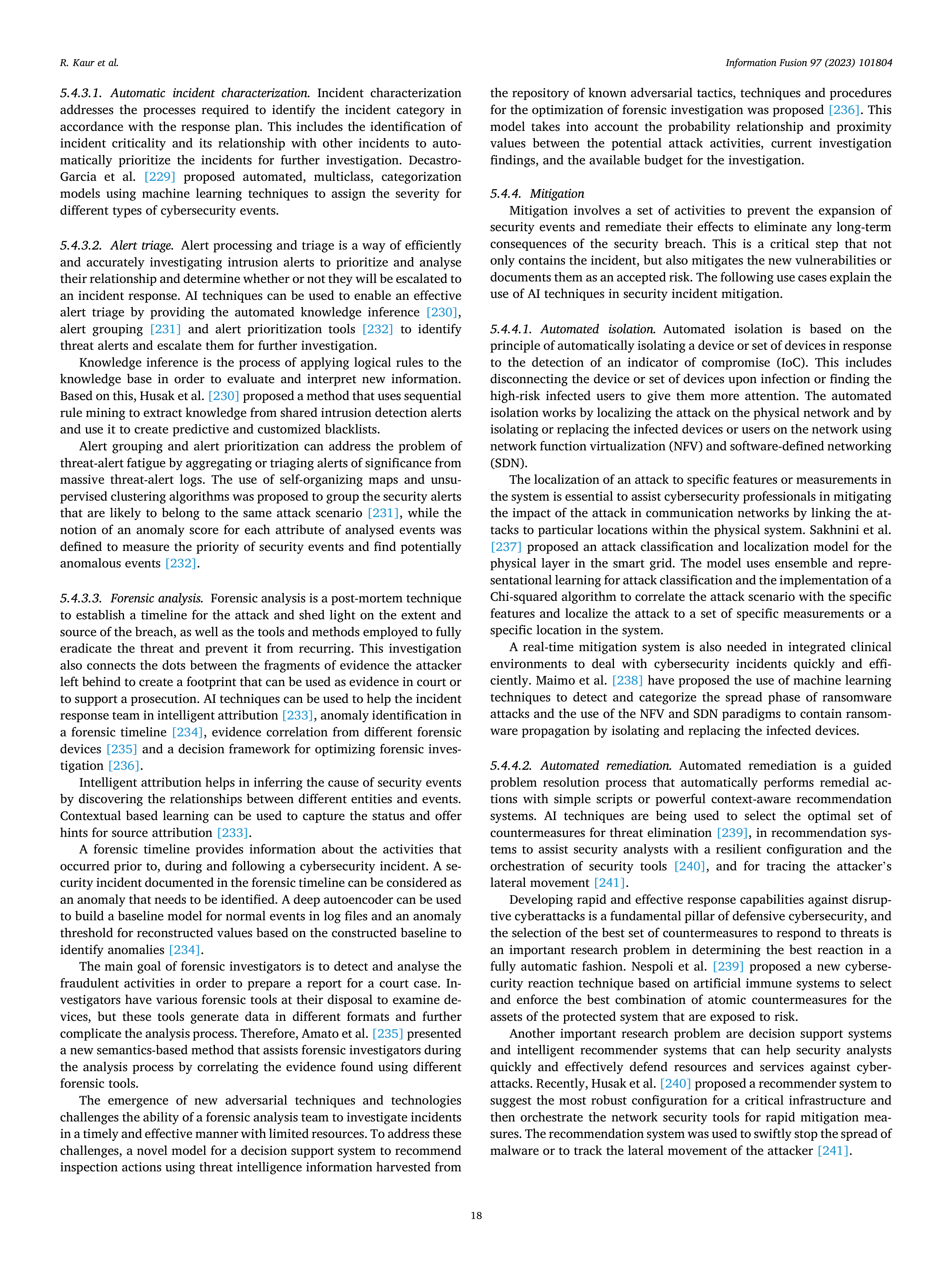 Artificial Intelligence Applications for Cybersecurity — page 18