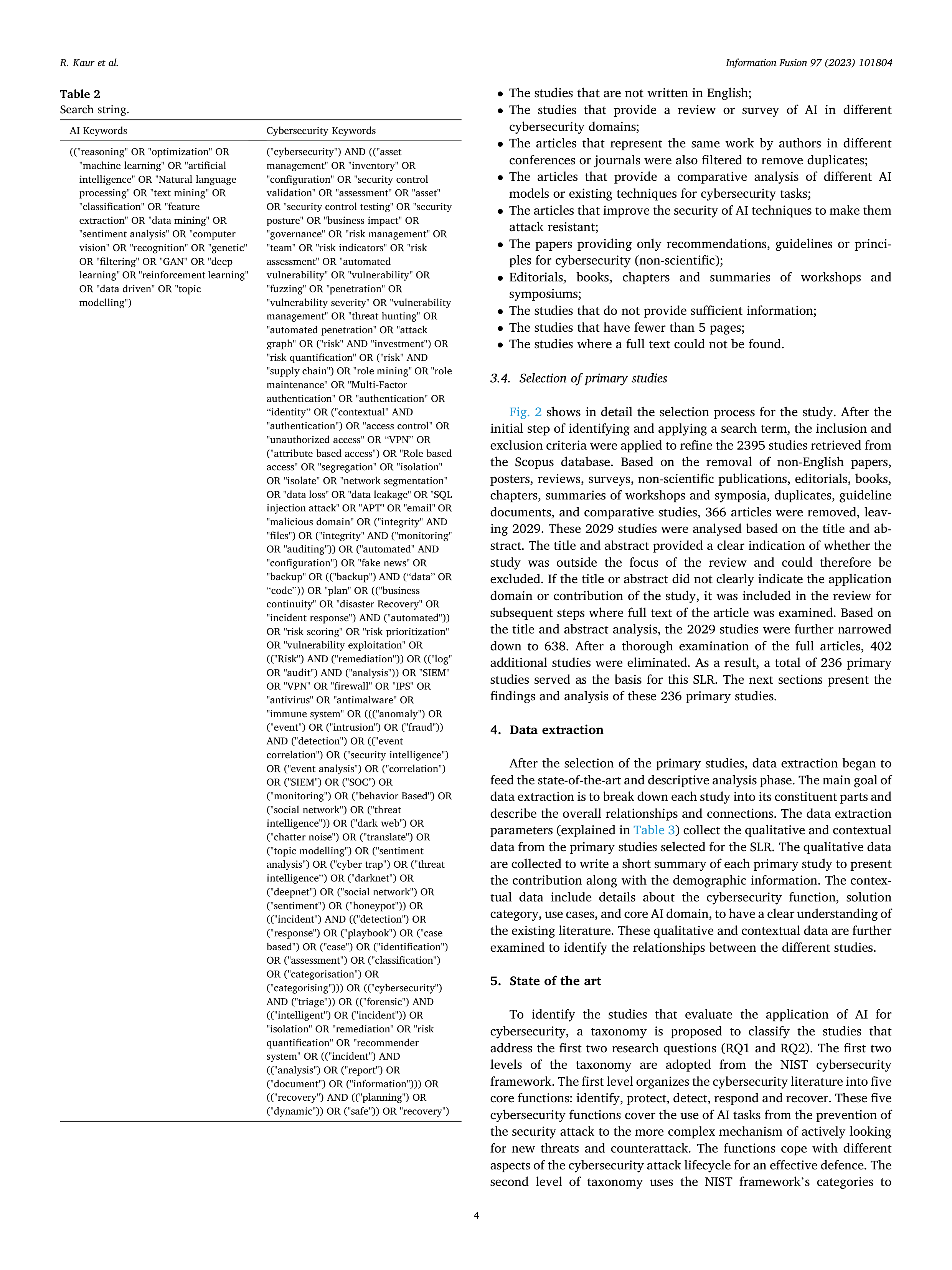 Artificial Intelligence Applications for Cybersecurity — page 4