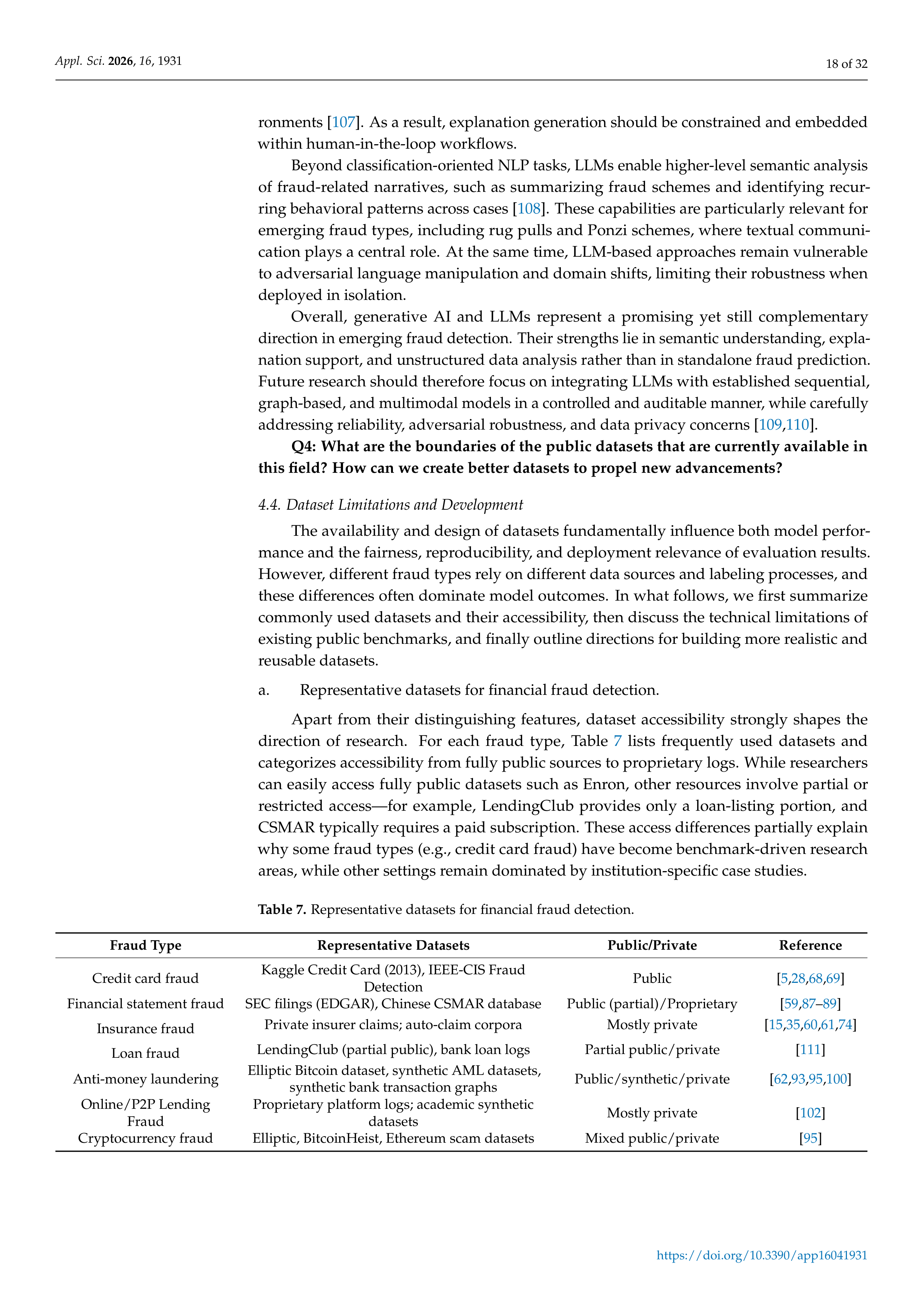 Artificial Intelligence Applications for Financial Fraud Detection — page 18