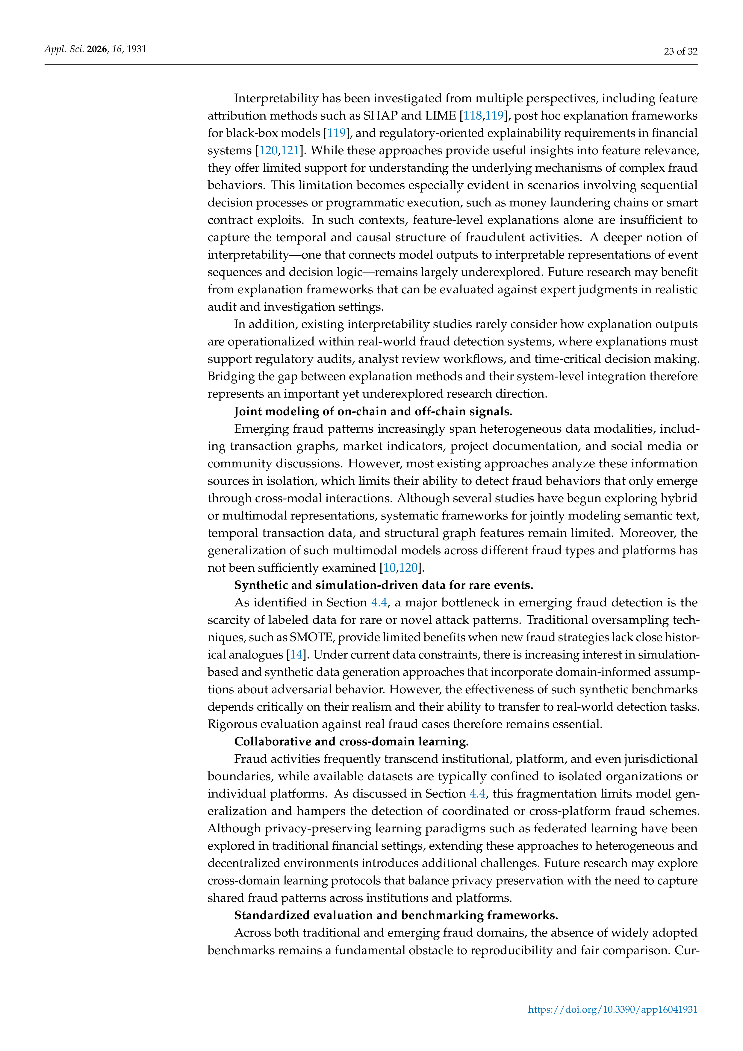Artificial Intelligence Applications for Financial Fraud Detection — page 23