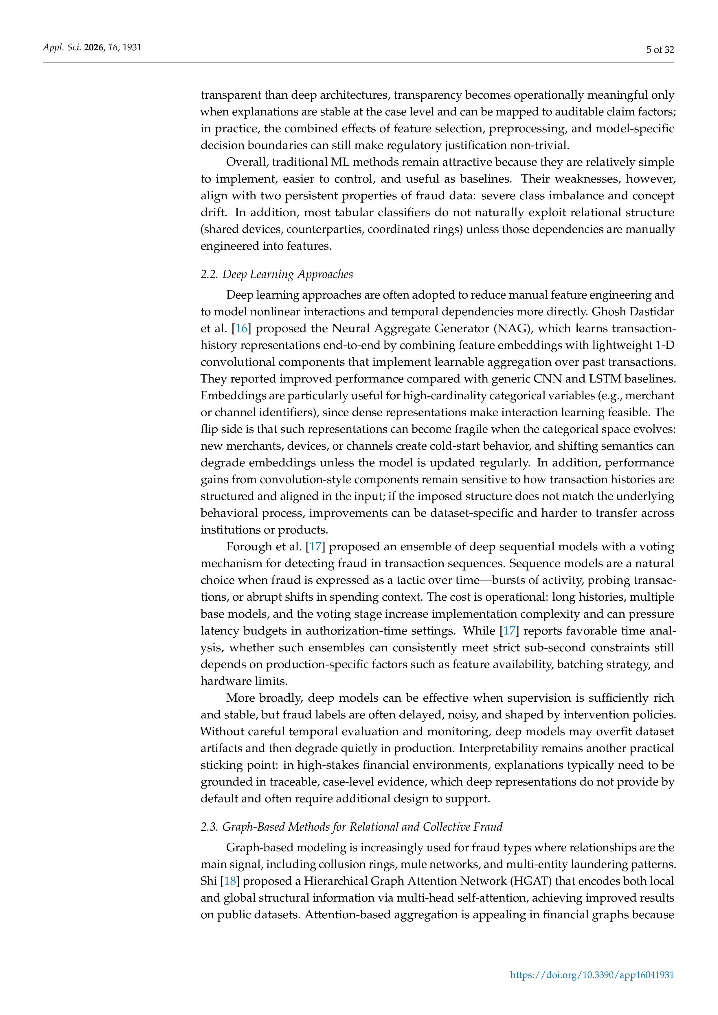 Artificial Intelligence Applications for Financial Fraud Detection — page 5