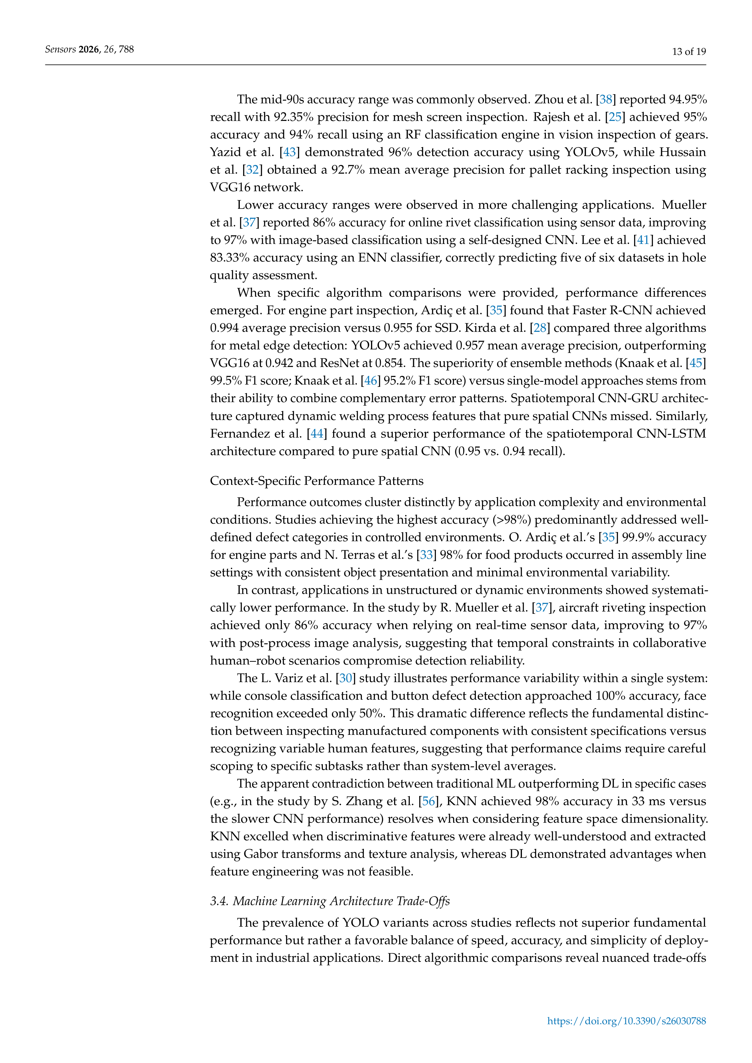 Artificial Intelligence Applications for Inspection in Manufacturing — page 13