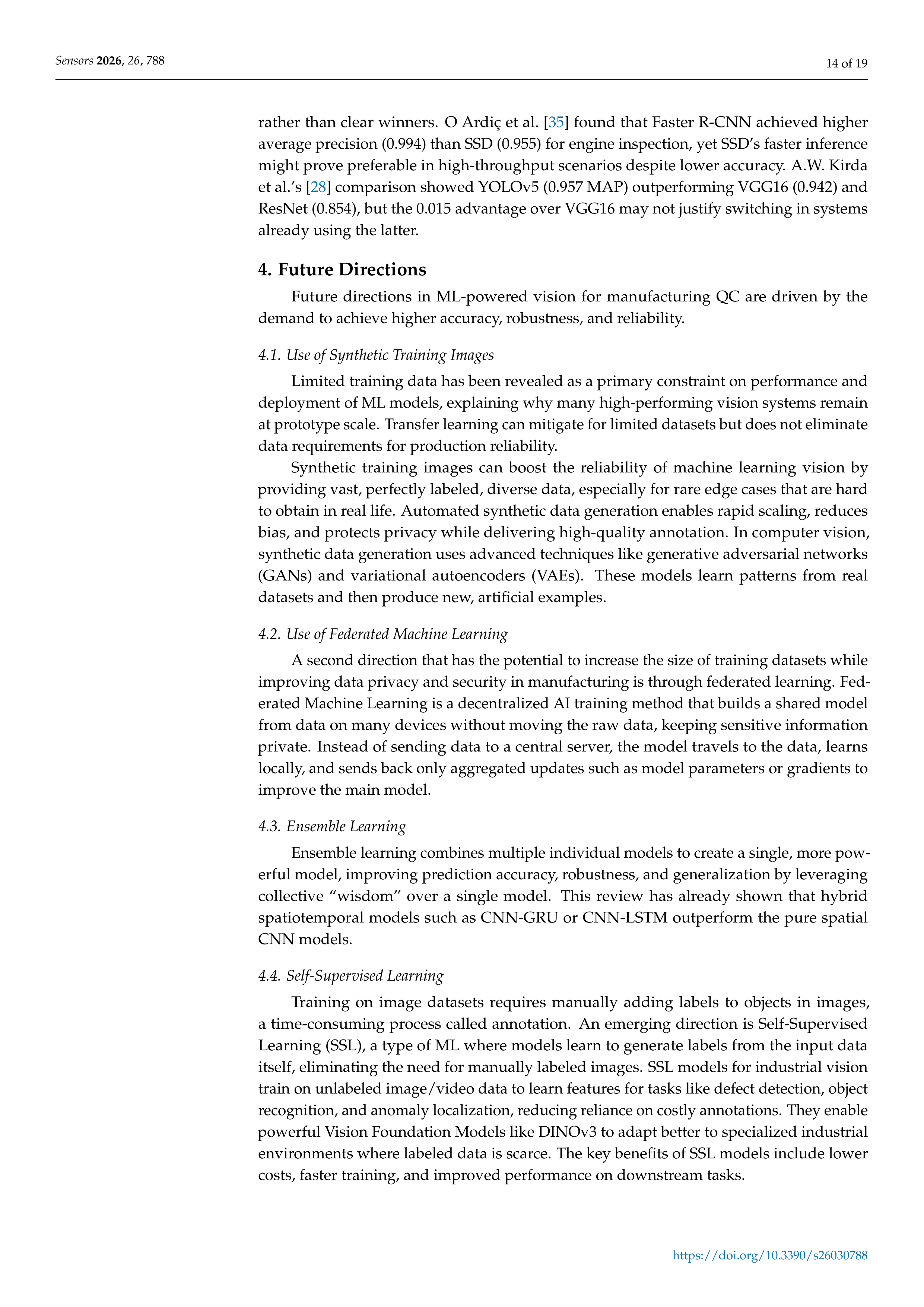 Artificial Intelligence Applications for Inspection in Manufacturing — page 14