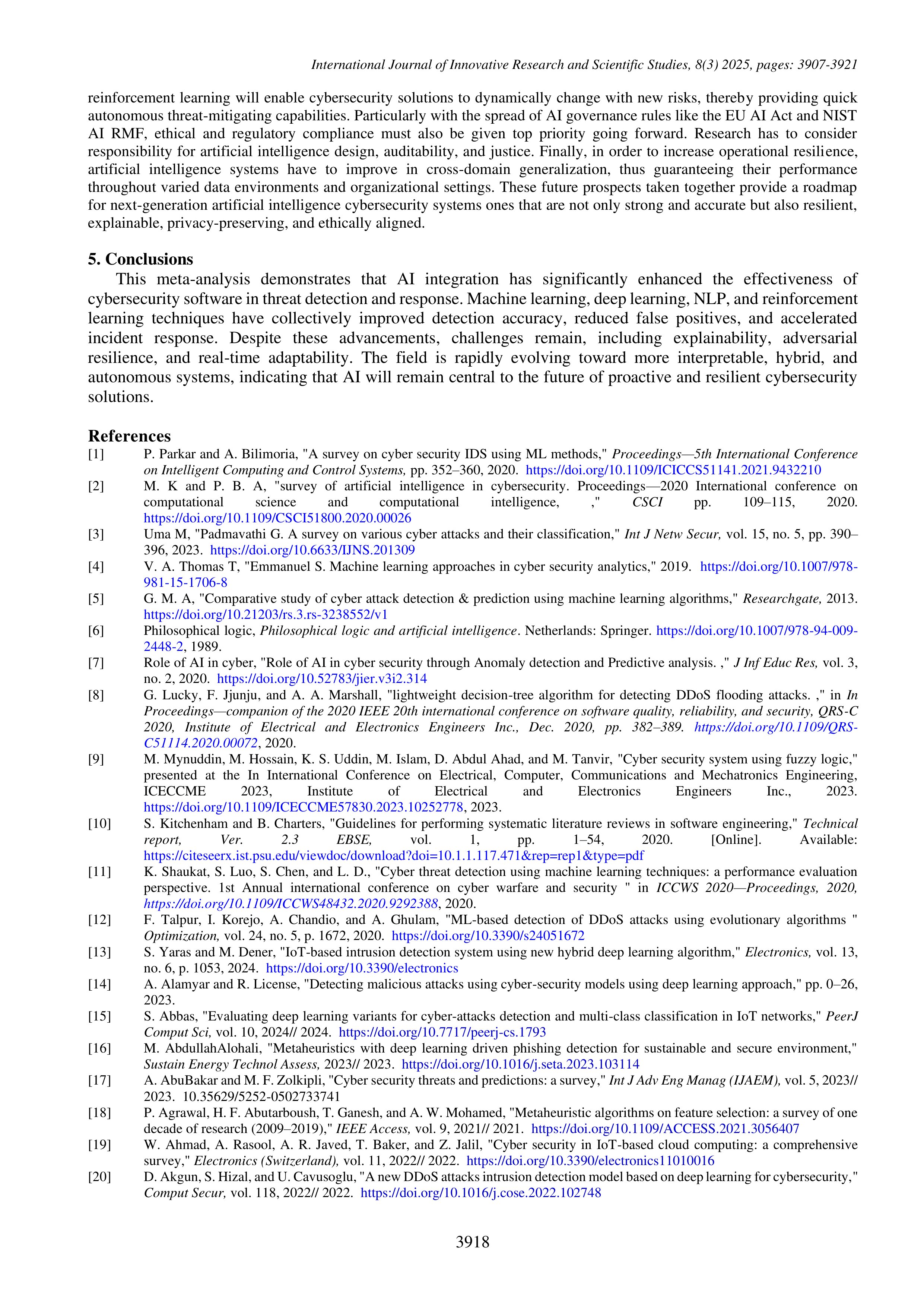 Artificial Intelligence Applications for Threat detection — page 12