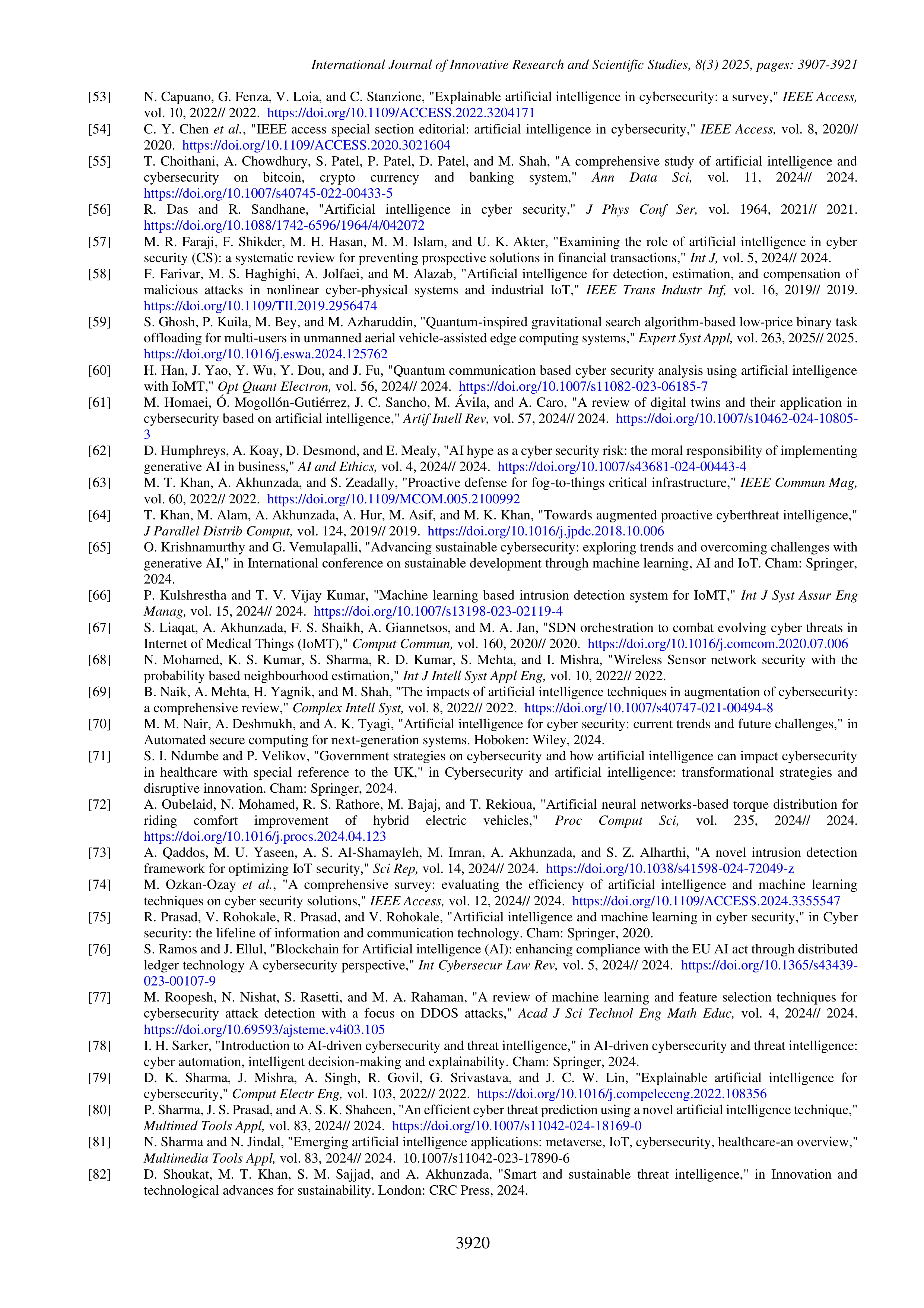 Artificial Intelligence Applications for Threat detection — page 14