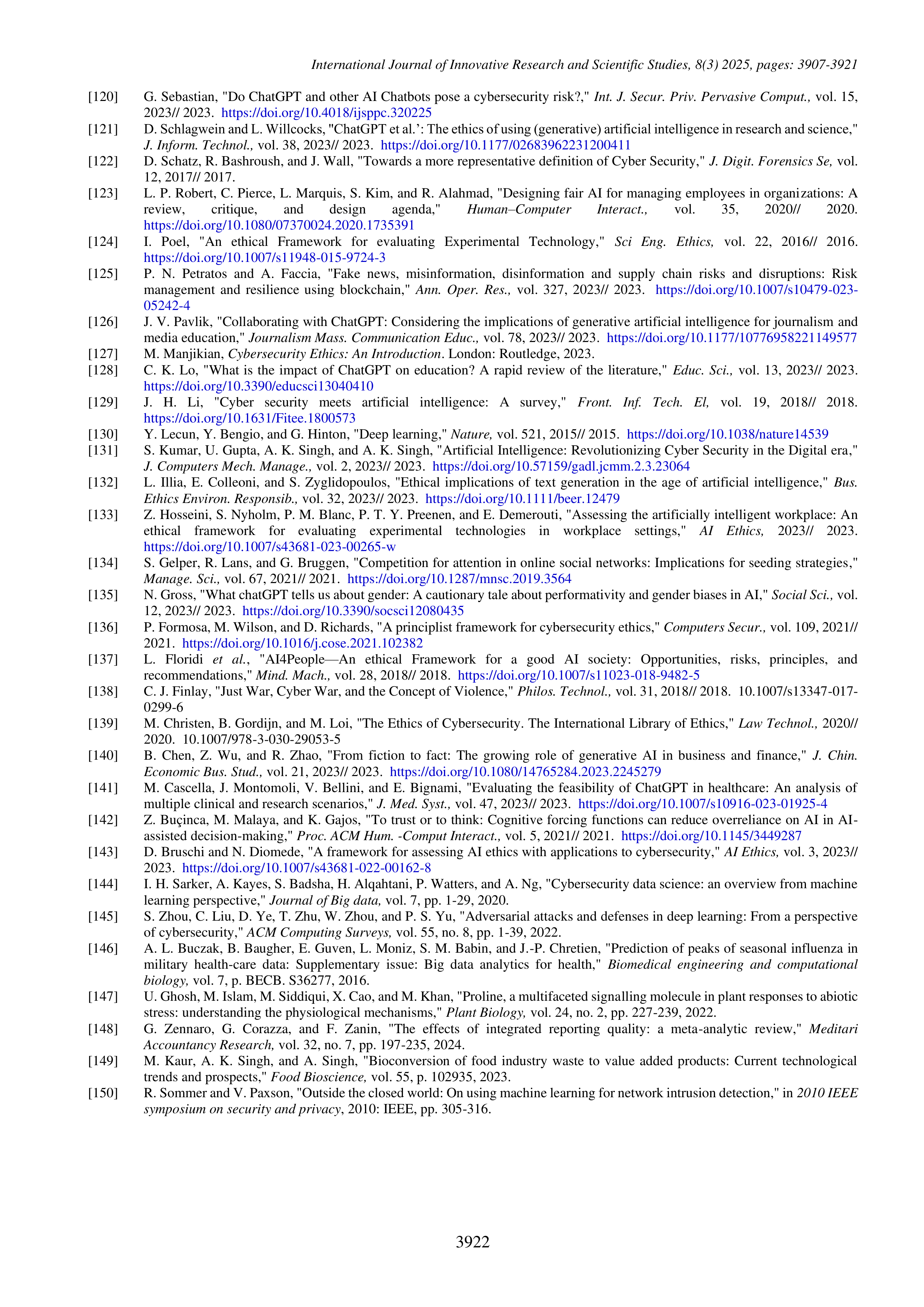 Artificial Intelligence Applications for Threat detection — page 16