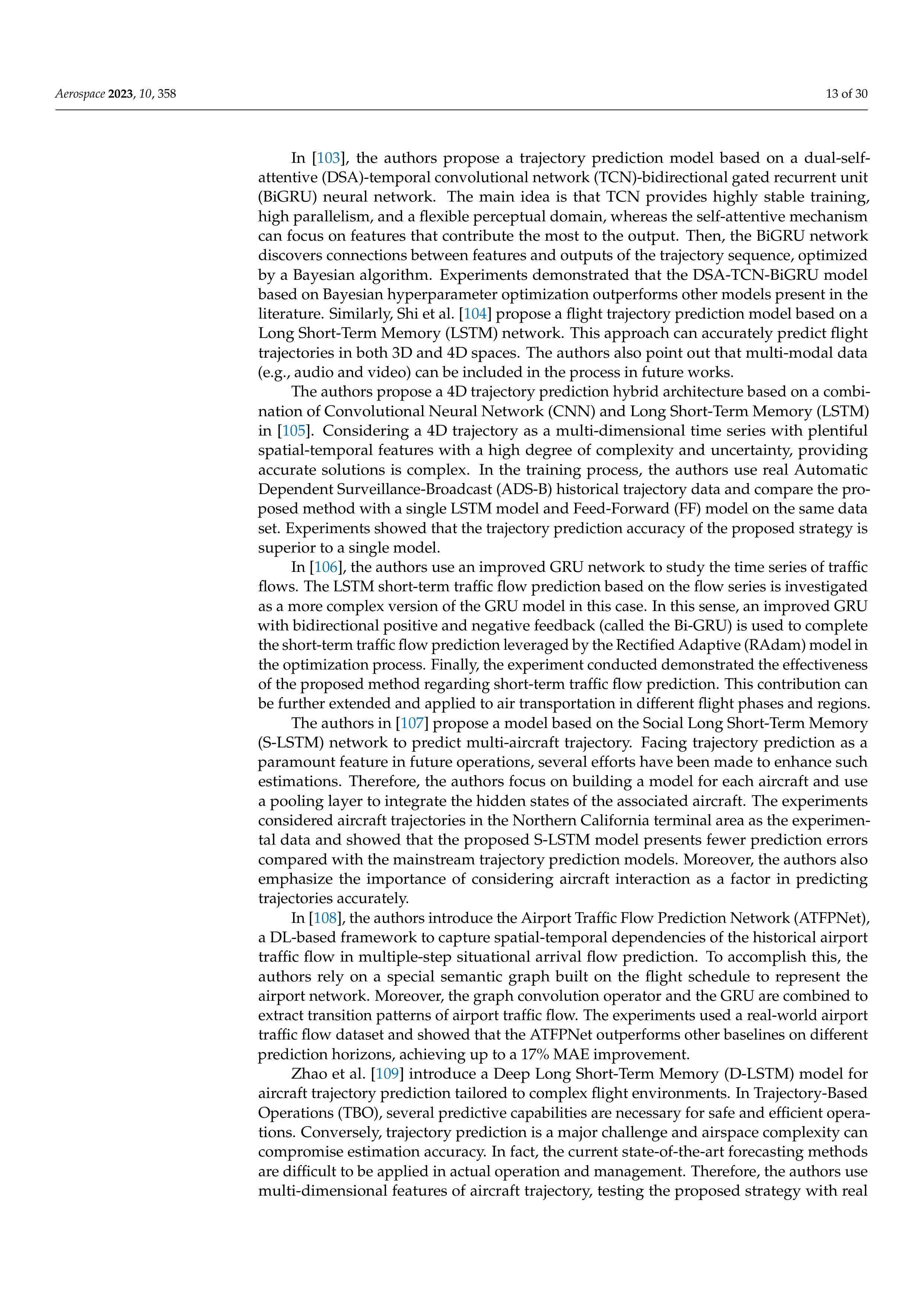 Artificial Intelligence Applications in Air Traffic Management — page 13