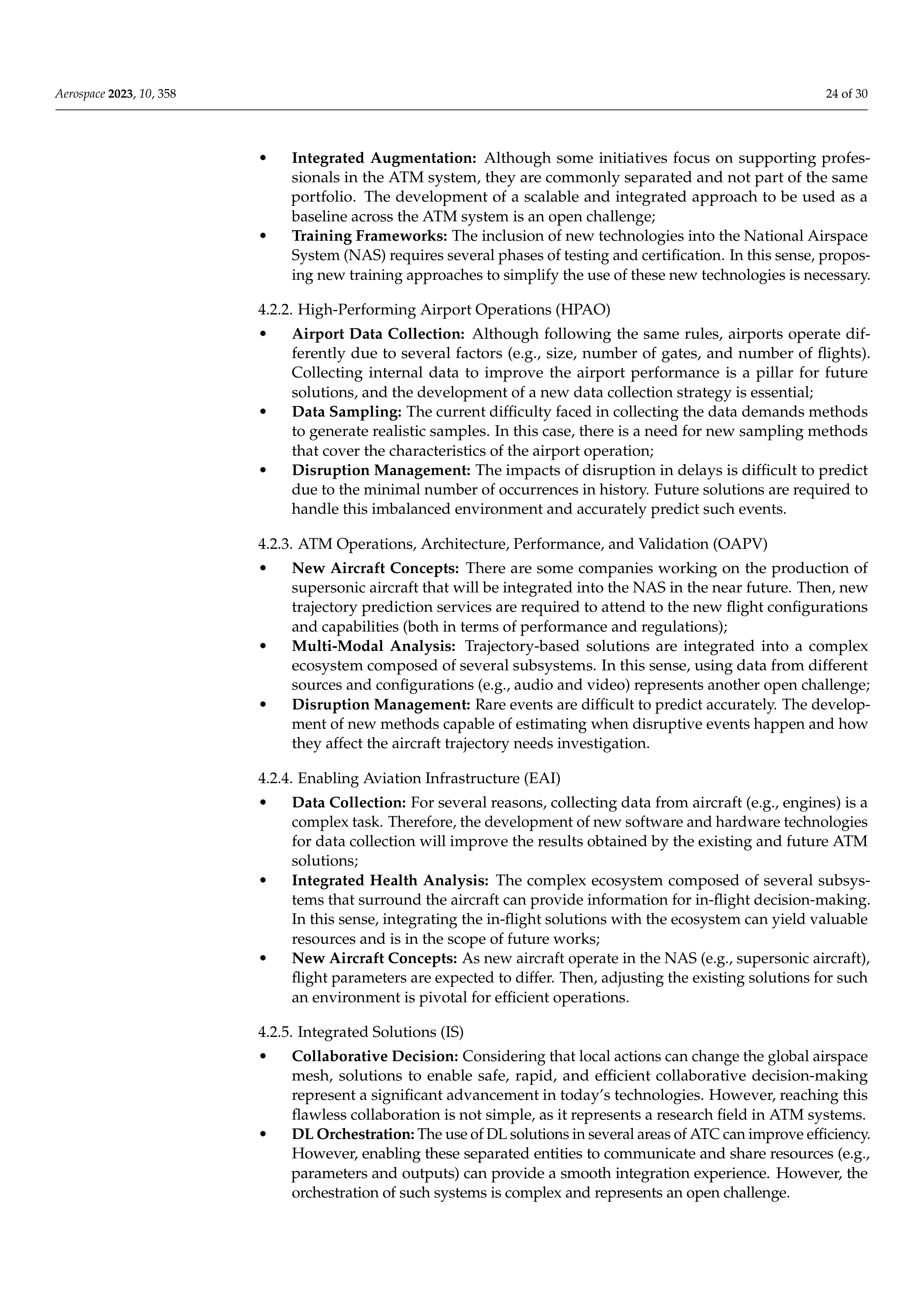 Artificial Intelligence Applications in Air Traffic Management — page 24