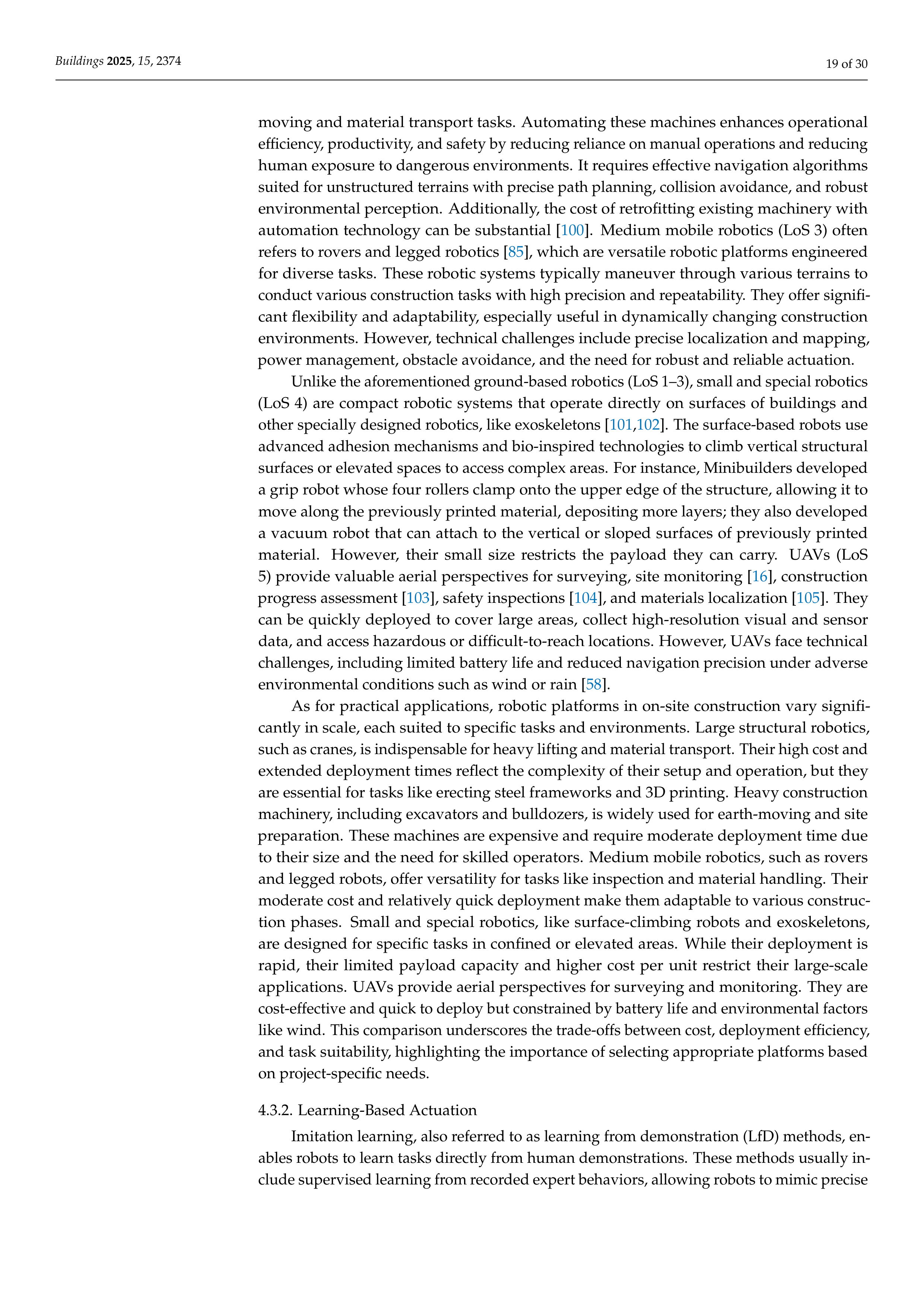 Artificial Intelligence Applications in Construction robotics — page 19