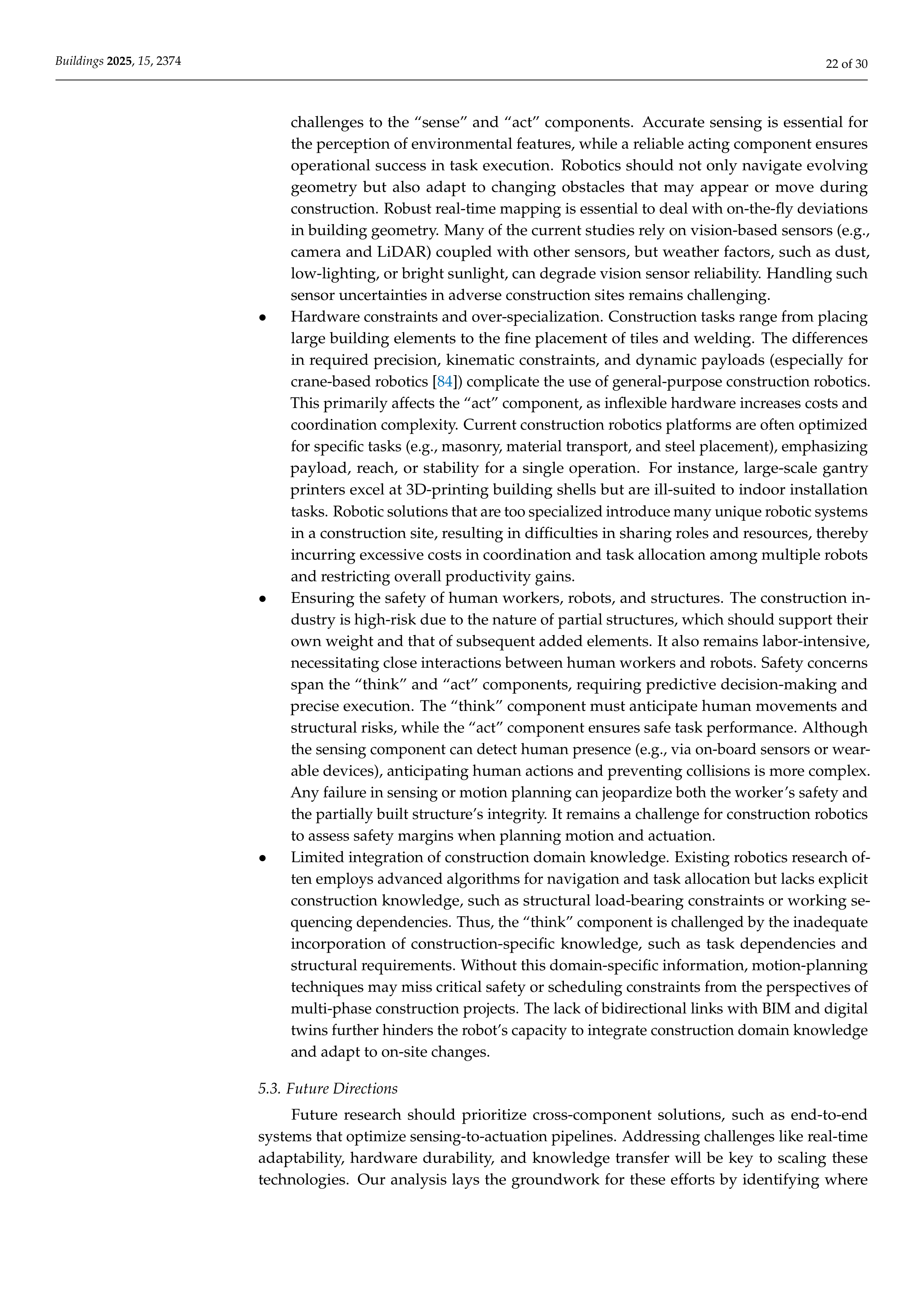 Artificial Intelligence Applications in Construction robotics — page 22