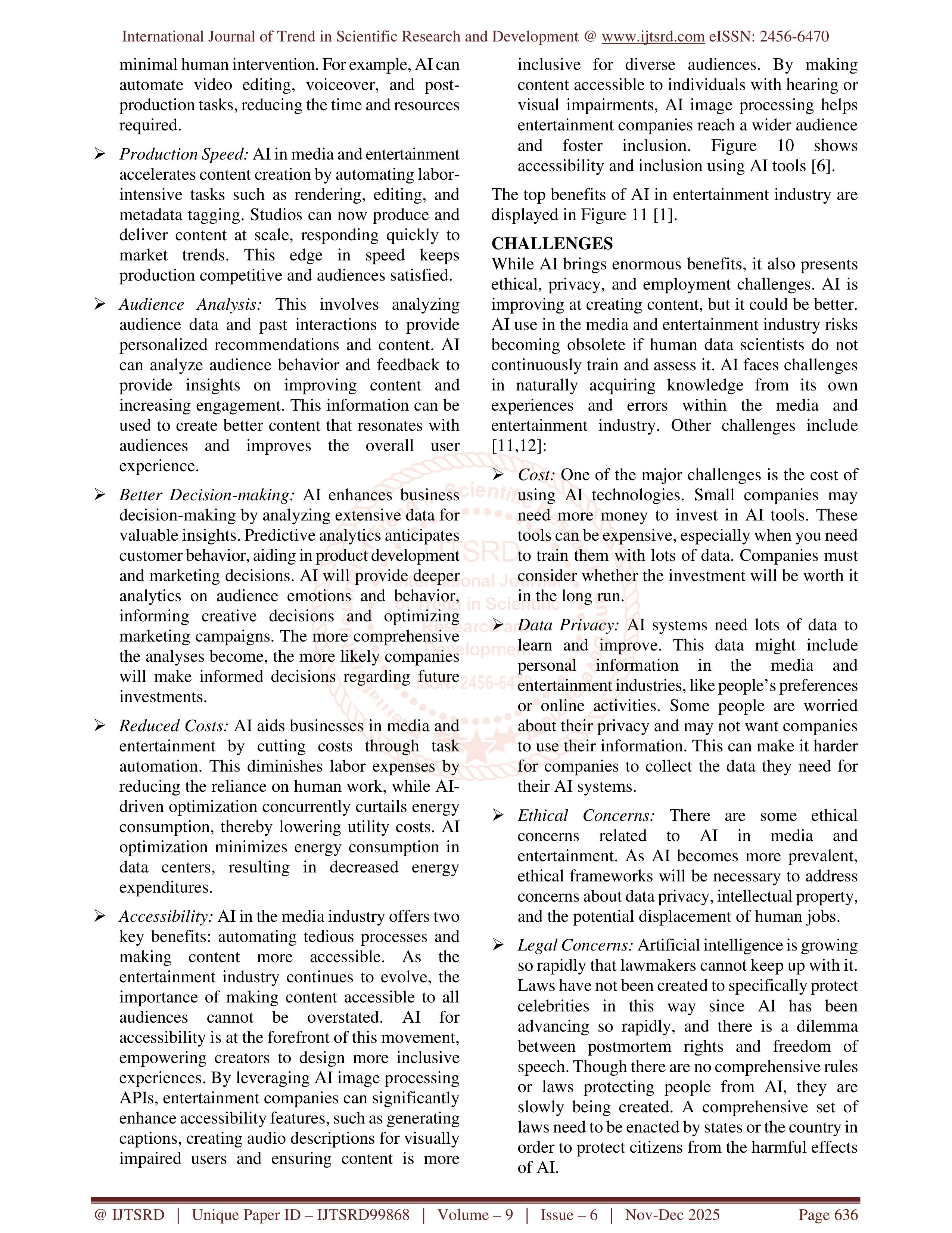 Artificial Intelligence Applications in Entertainment — page 5