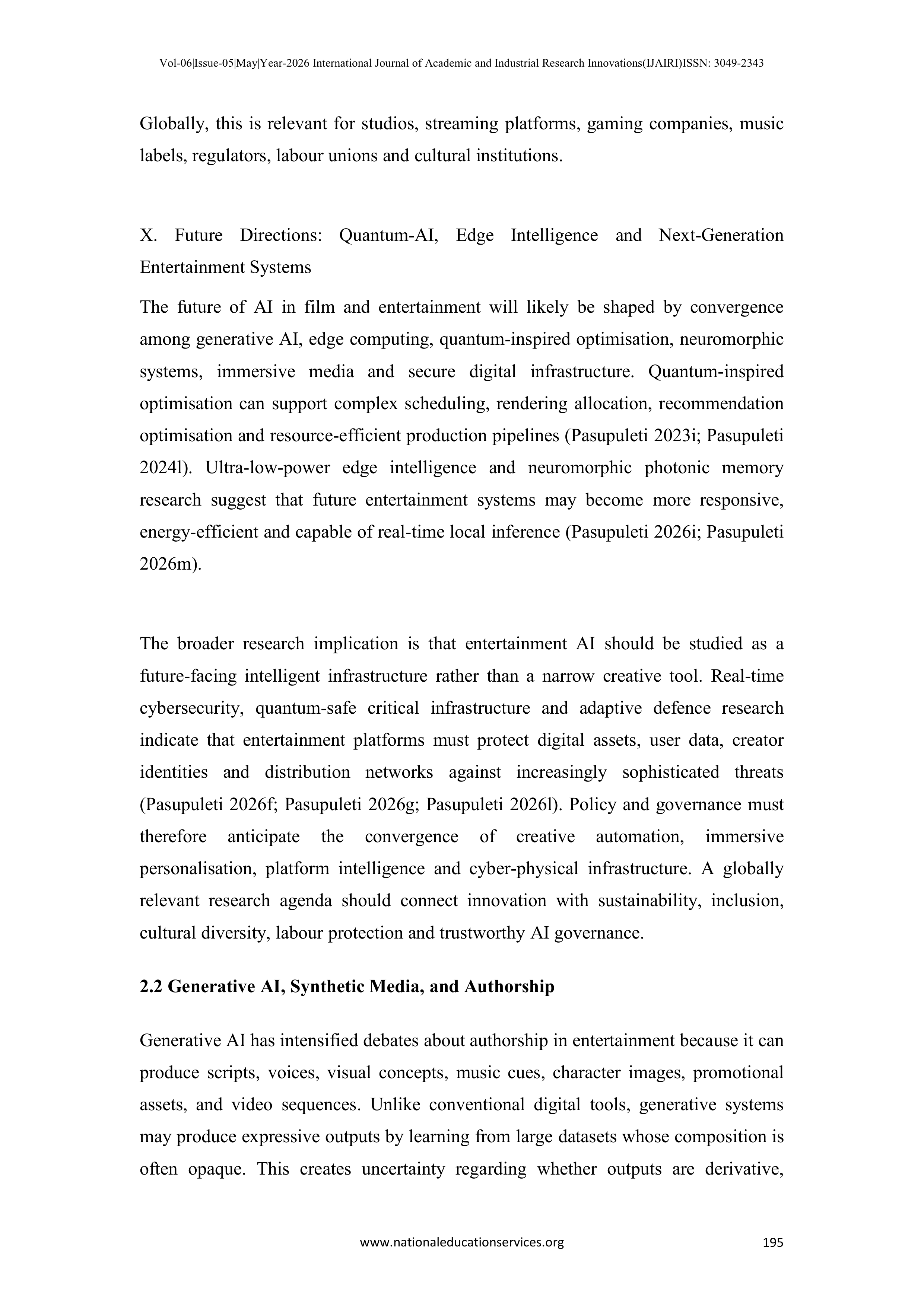 Artificial Intelligence Applications in Film Industry — page 12