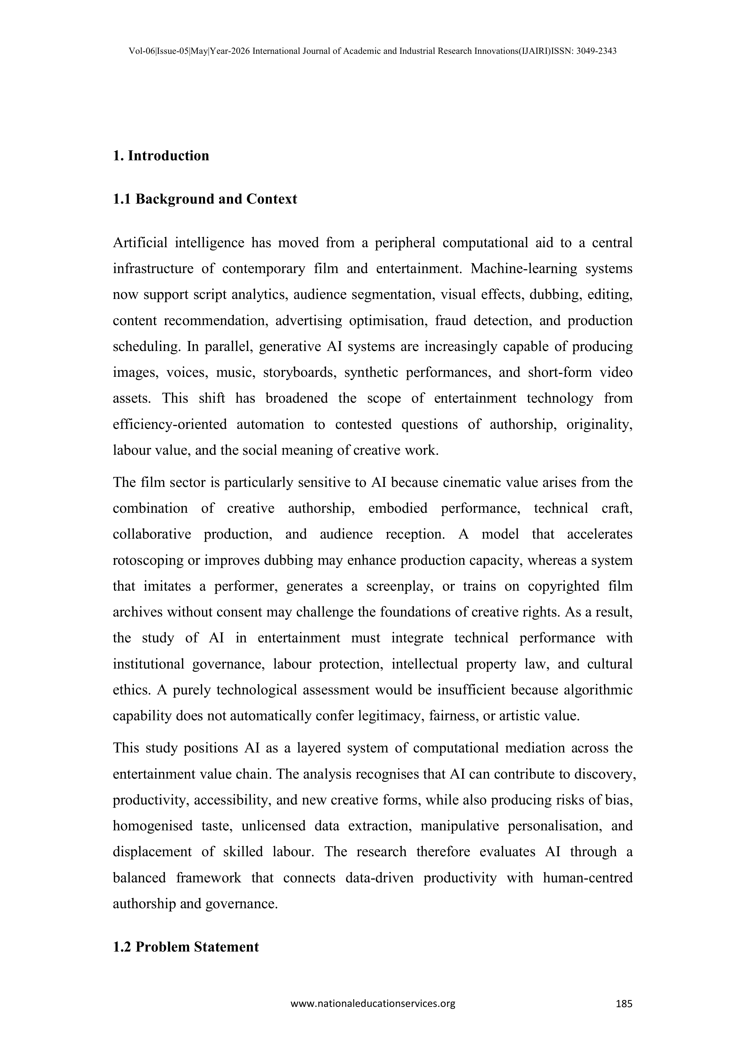 Artificial Intelligence Applications in Film Industry — page 2