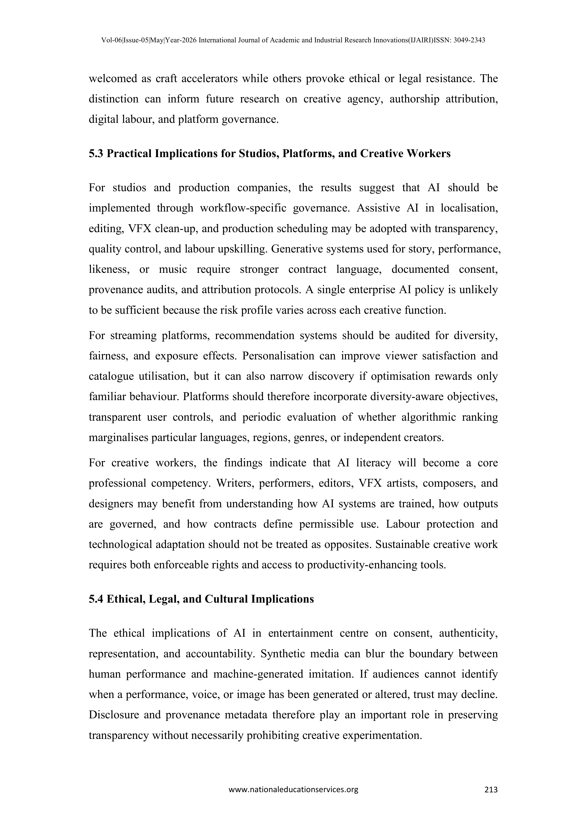 Artificial Intelligence Applications in Film Industry — page 30