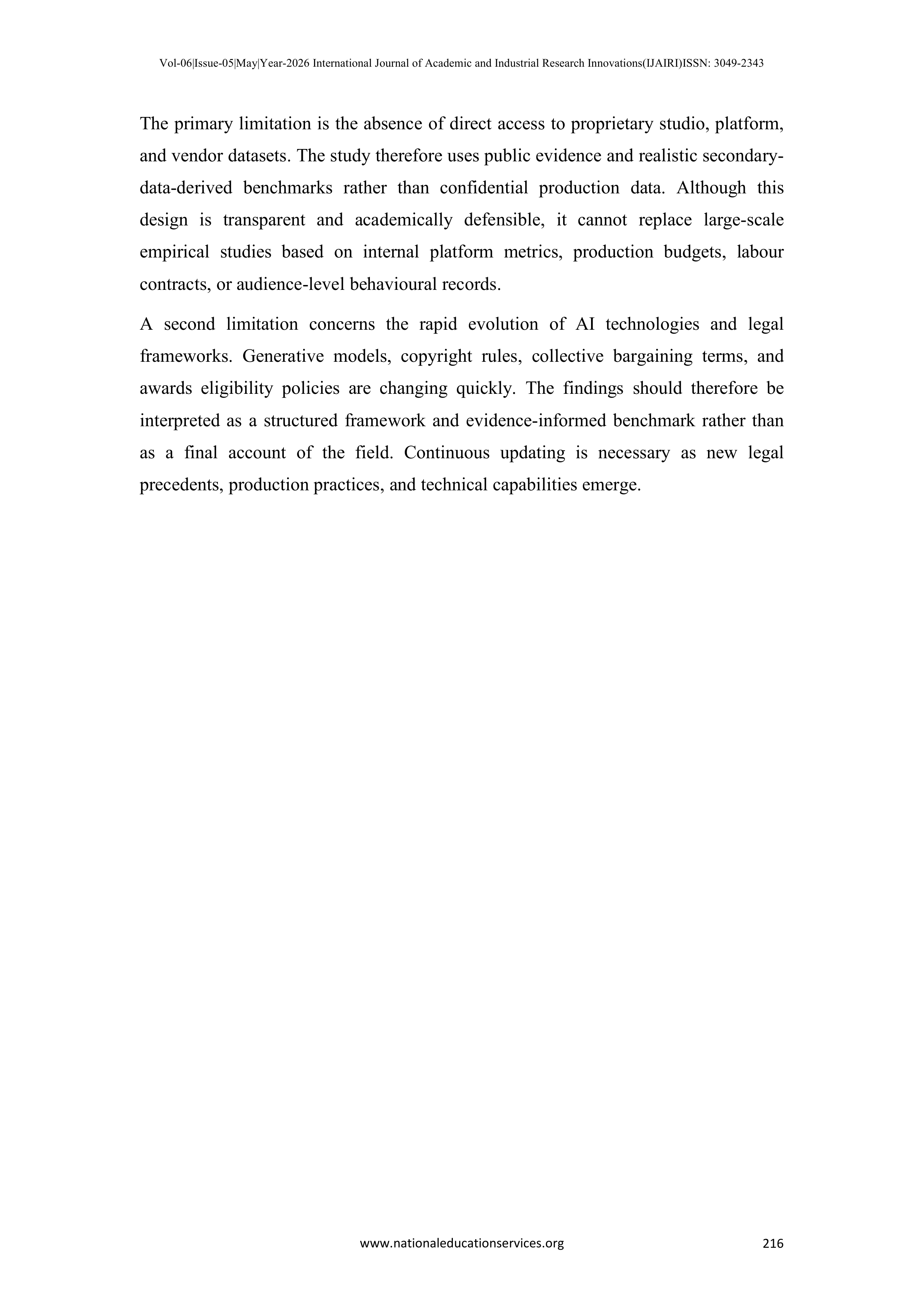 Artificial Intelligence Applications in Film Industry — page 33