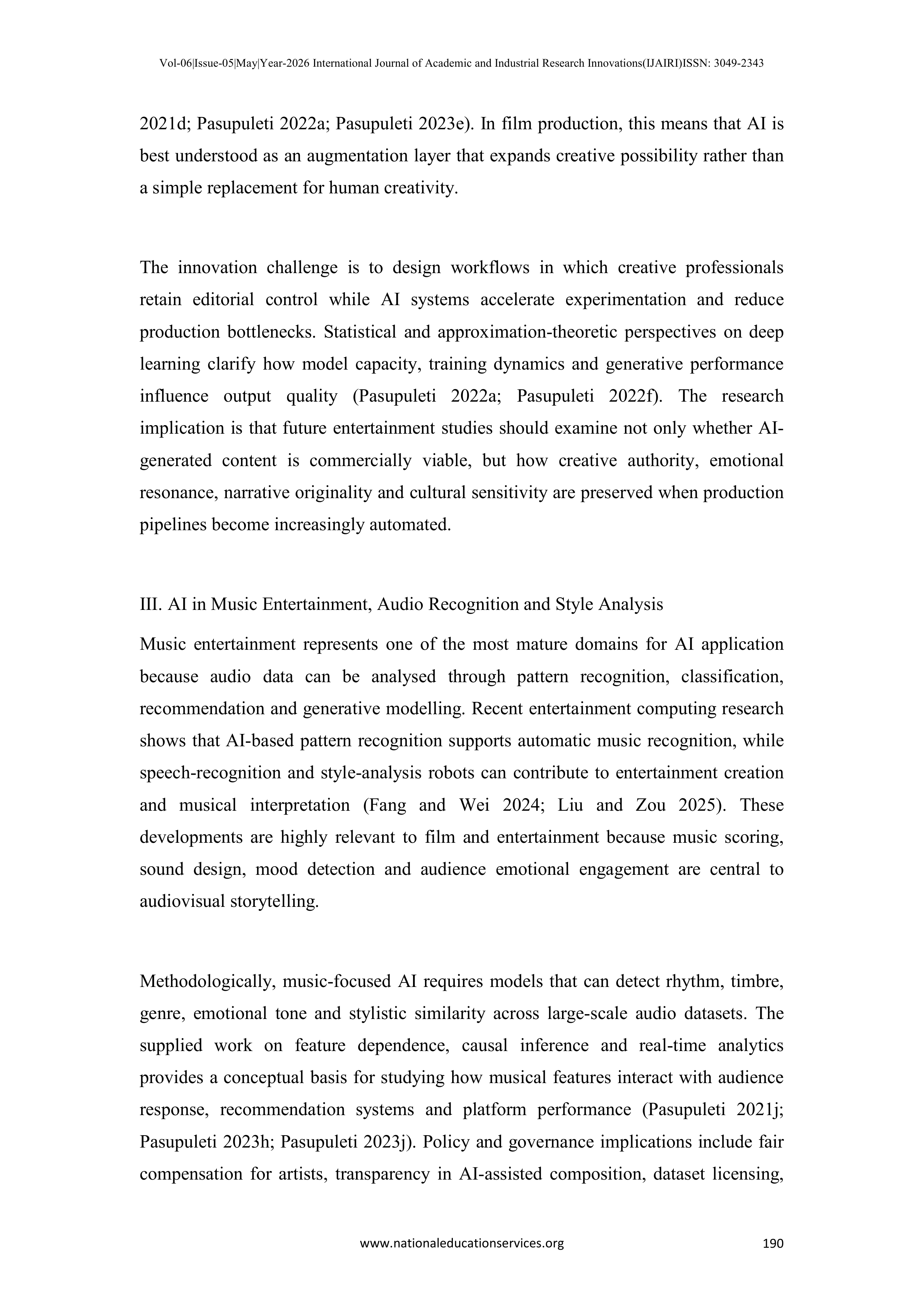 Artificial Intelligence Applications in Film Industry — page 7