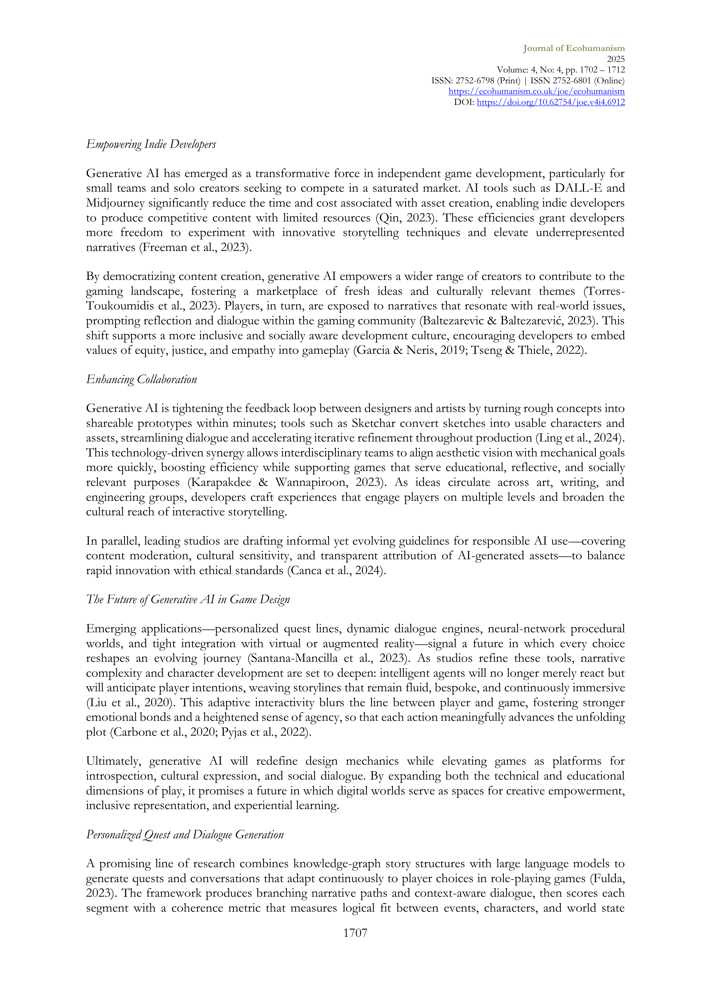 Artificial Intelligence Applications in Game Design — page 6