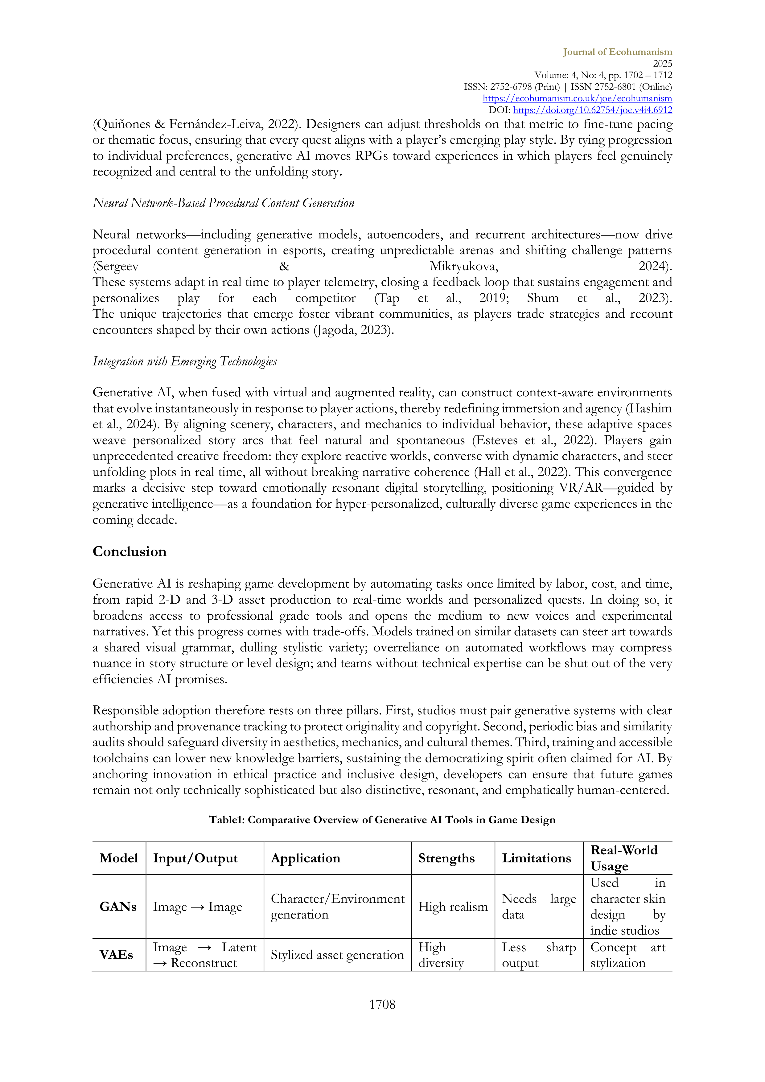 Artificial Intelligence Applications in Game Design — page 7