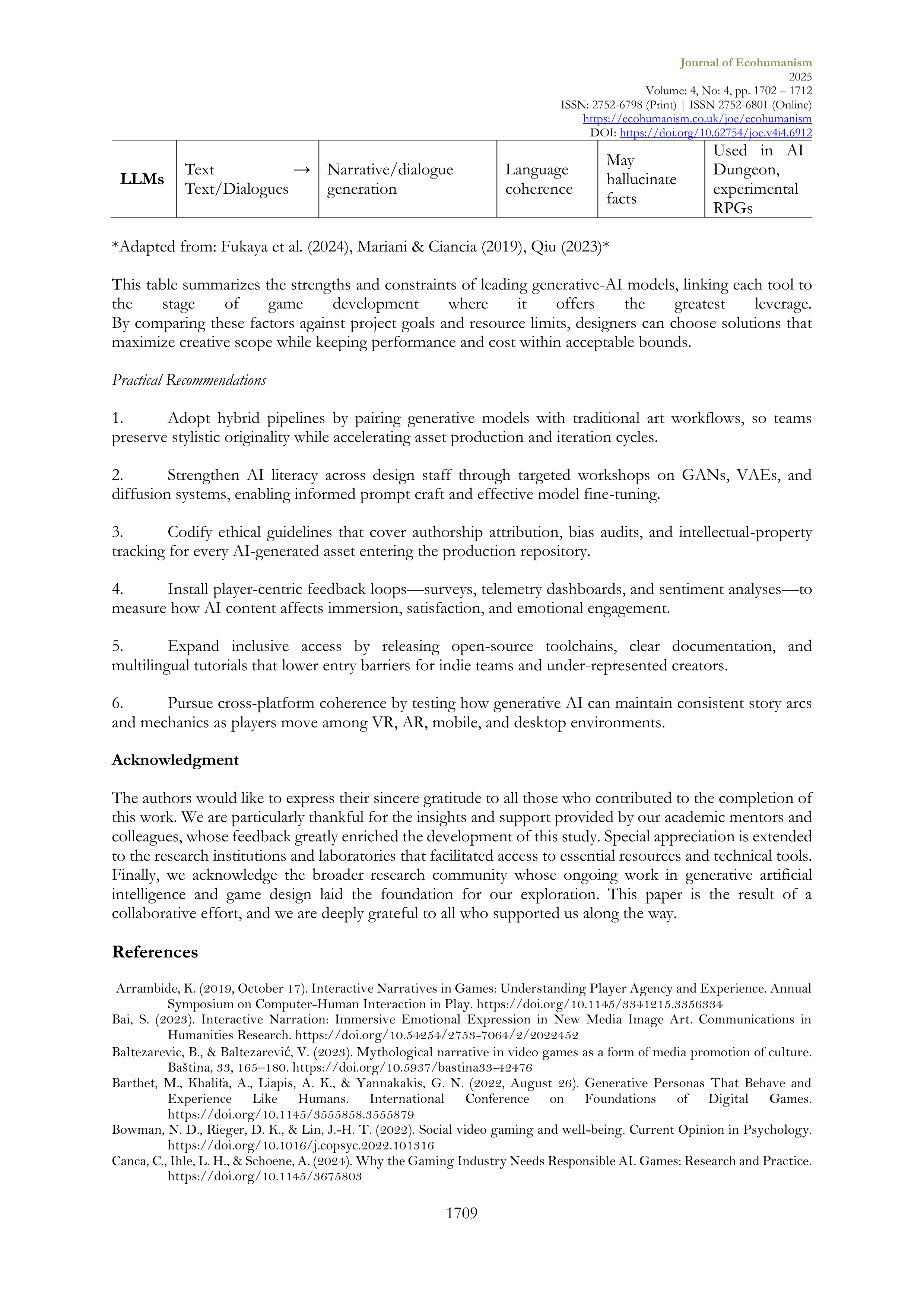 Artificial Intelligence Applications in Game Design — page 8