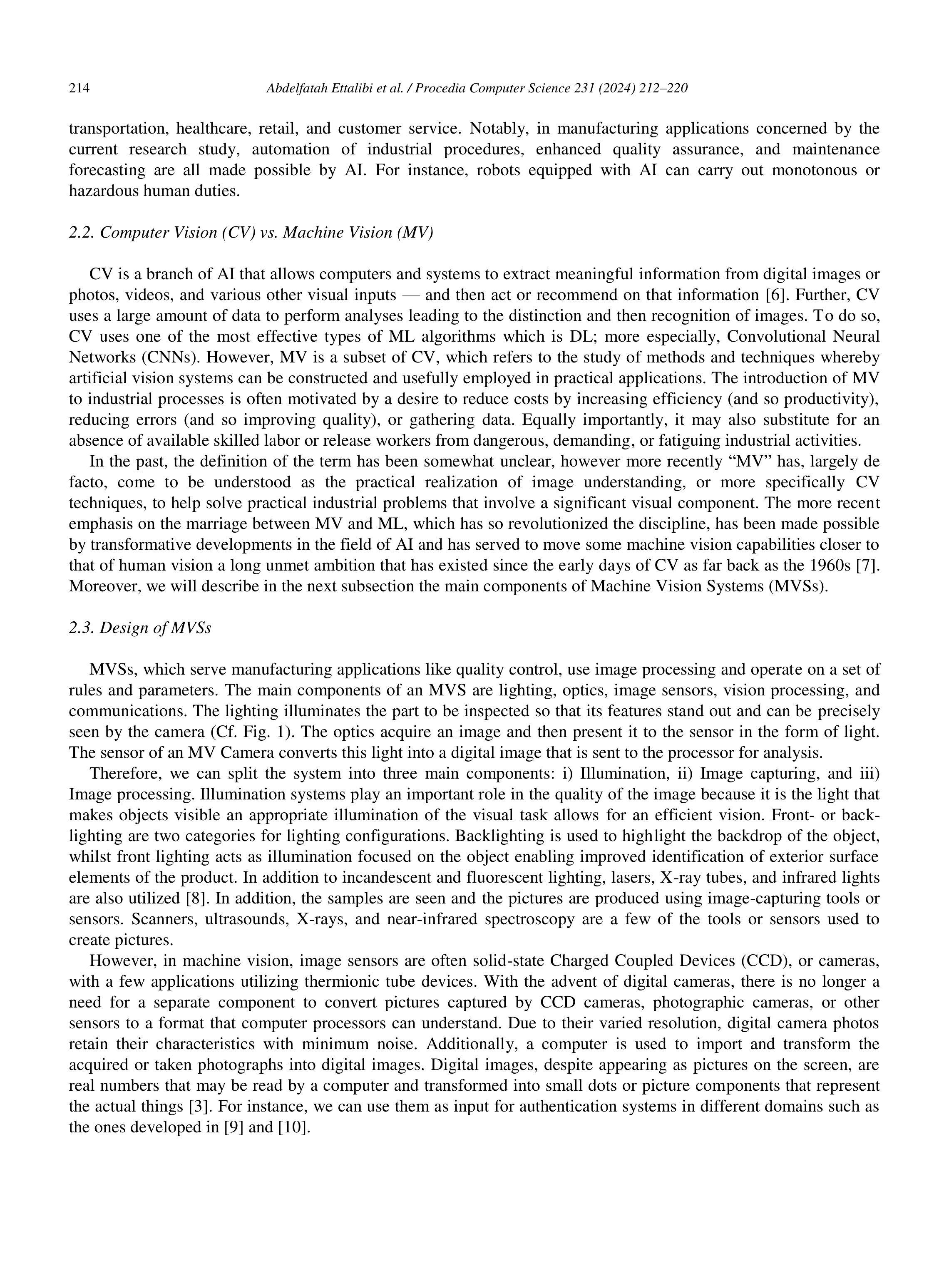 Artificial Intelligence Applications in Inspection for Industrial Quality Control — page 3