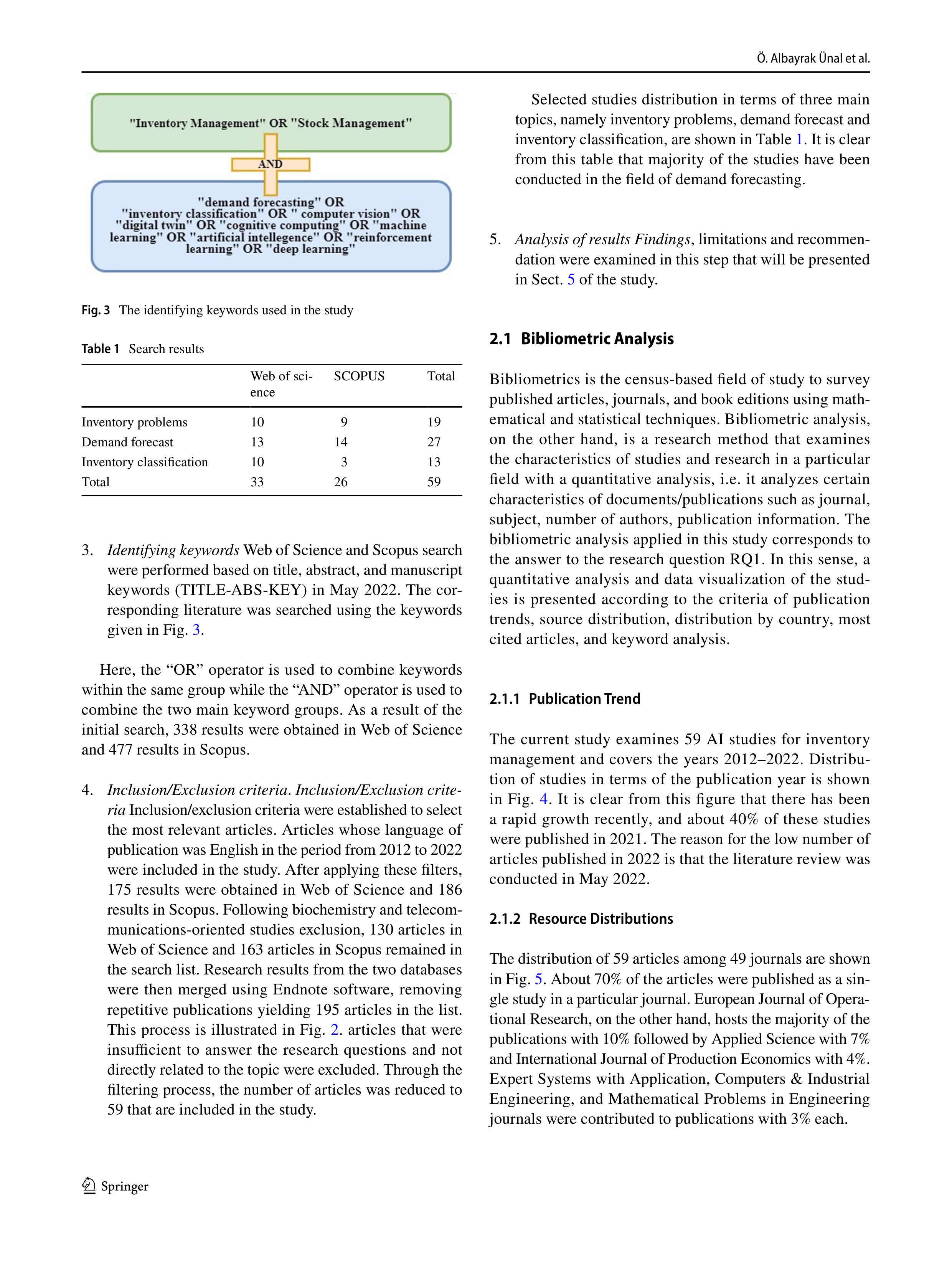 Artiﬁcial Intelligence Applications in Inventory Management — page 4