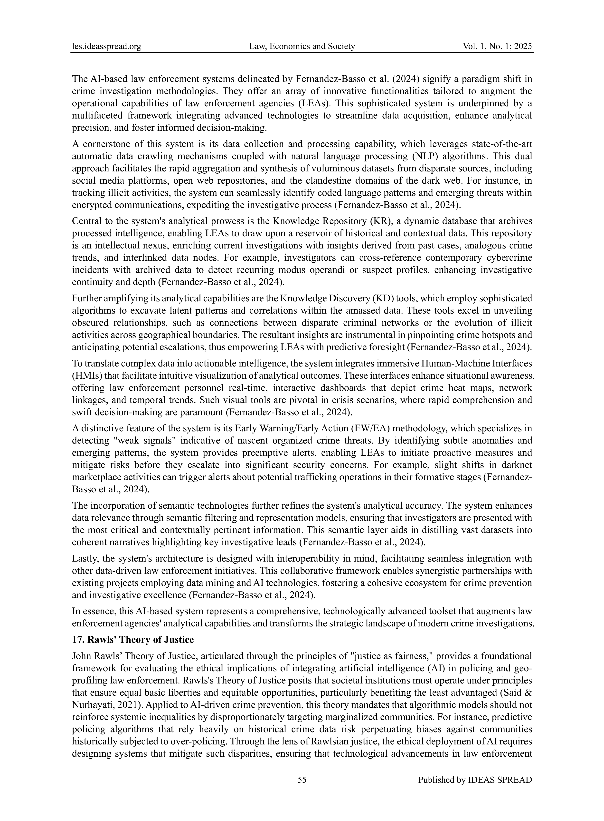 Artificial Intelligence Applications in Law Enforcement — page 10