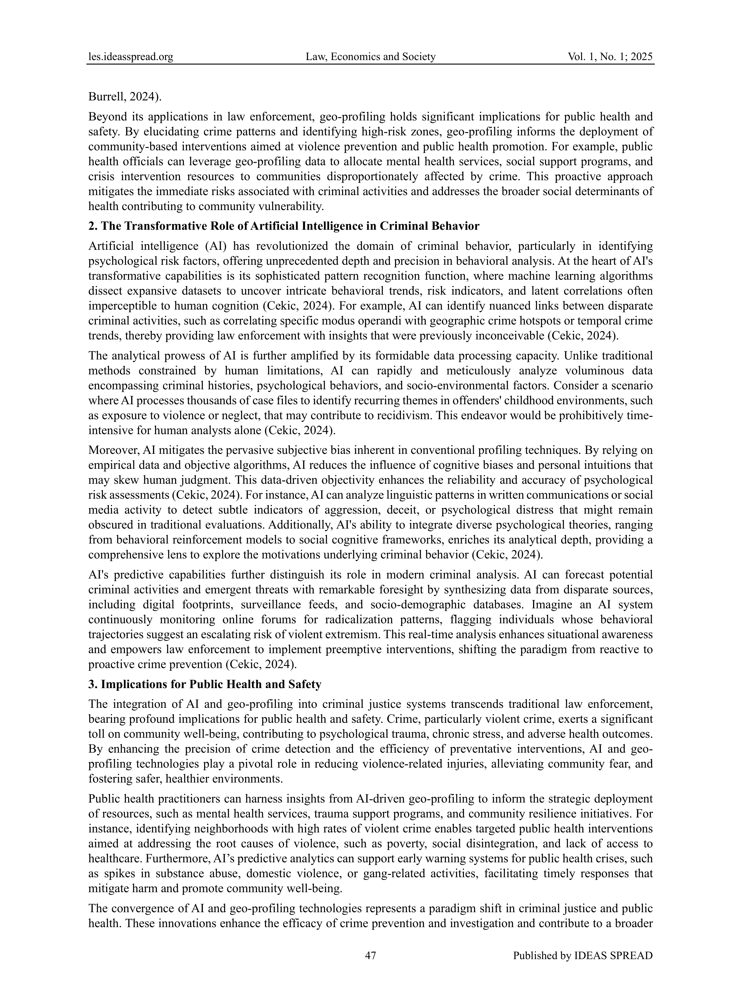Artificial Intelligence Applications in Law Enforcement — page 2