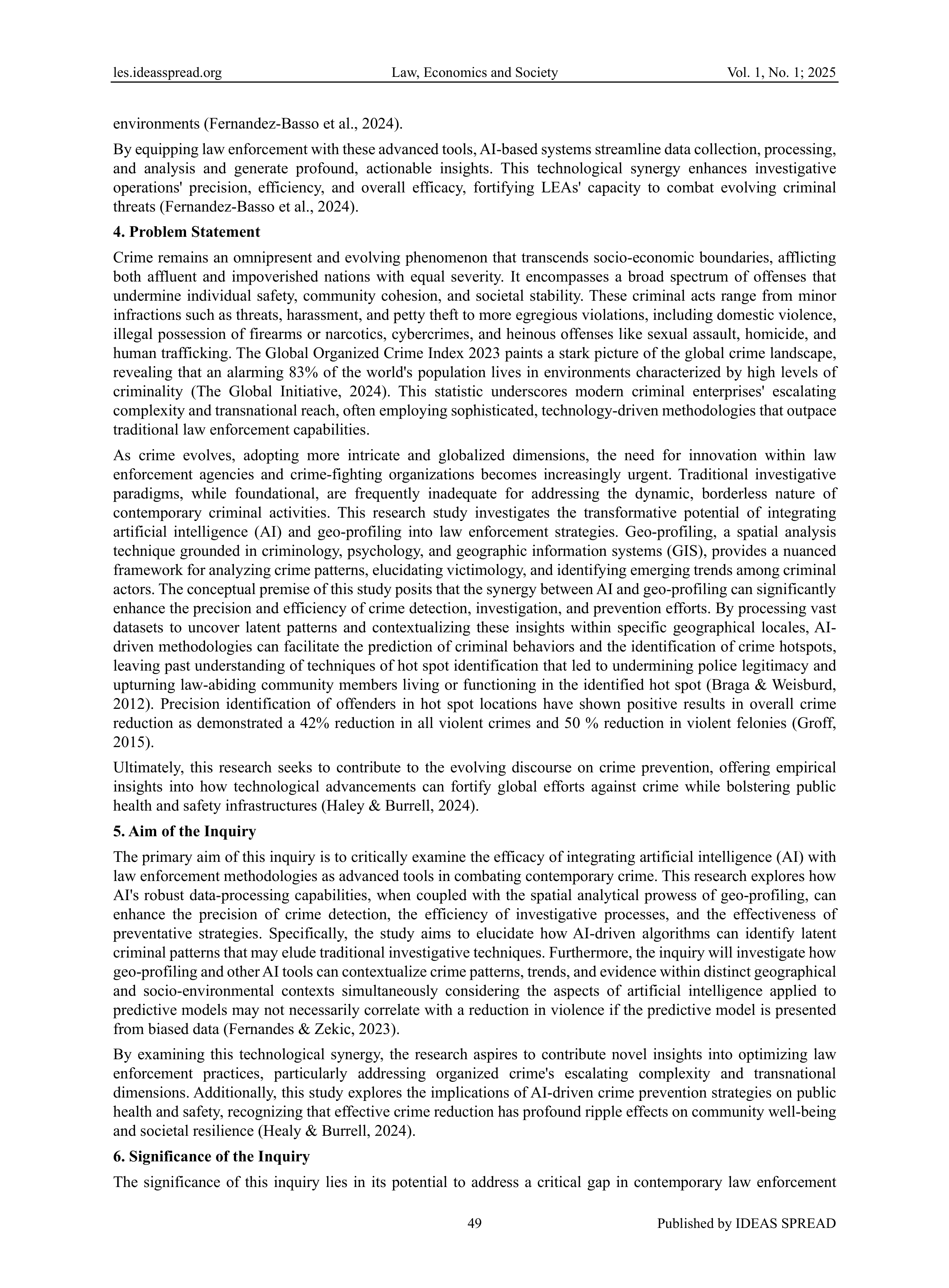 Artificial Intelligence Applications in Law Enforcement — page 4