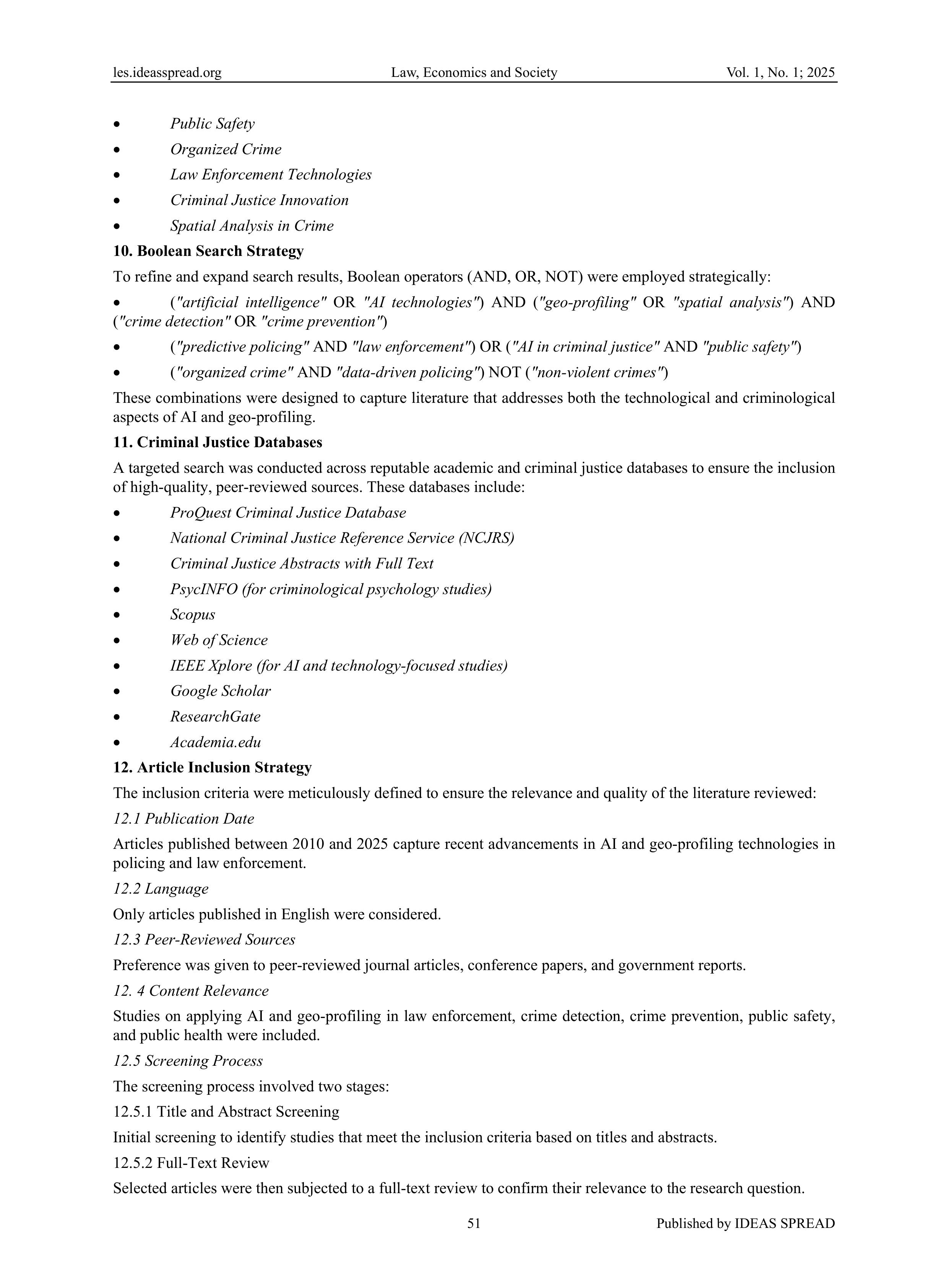 Artificial Intelligence Applications in Law Enforcement — page 6
