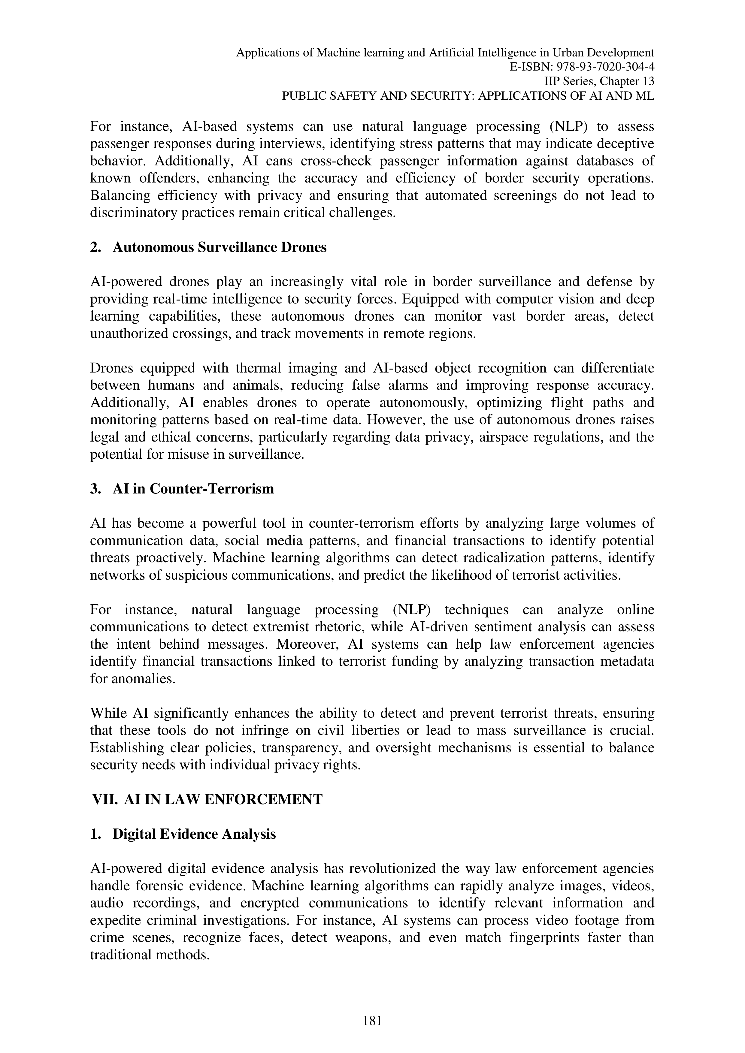 Artificial Intelligence Applications in Public Safety — page 8