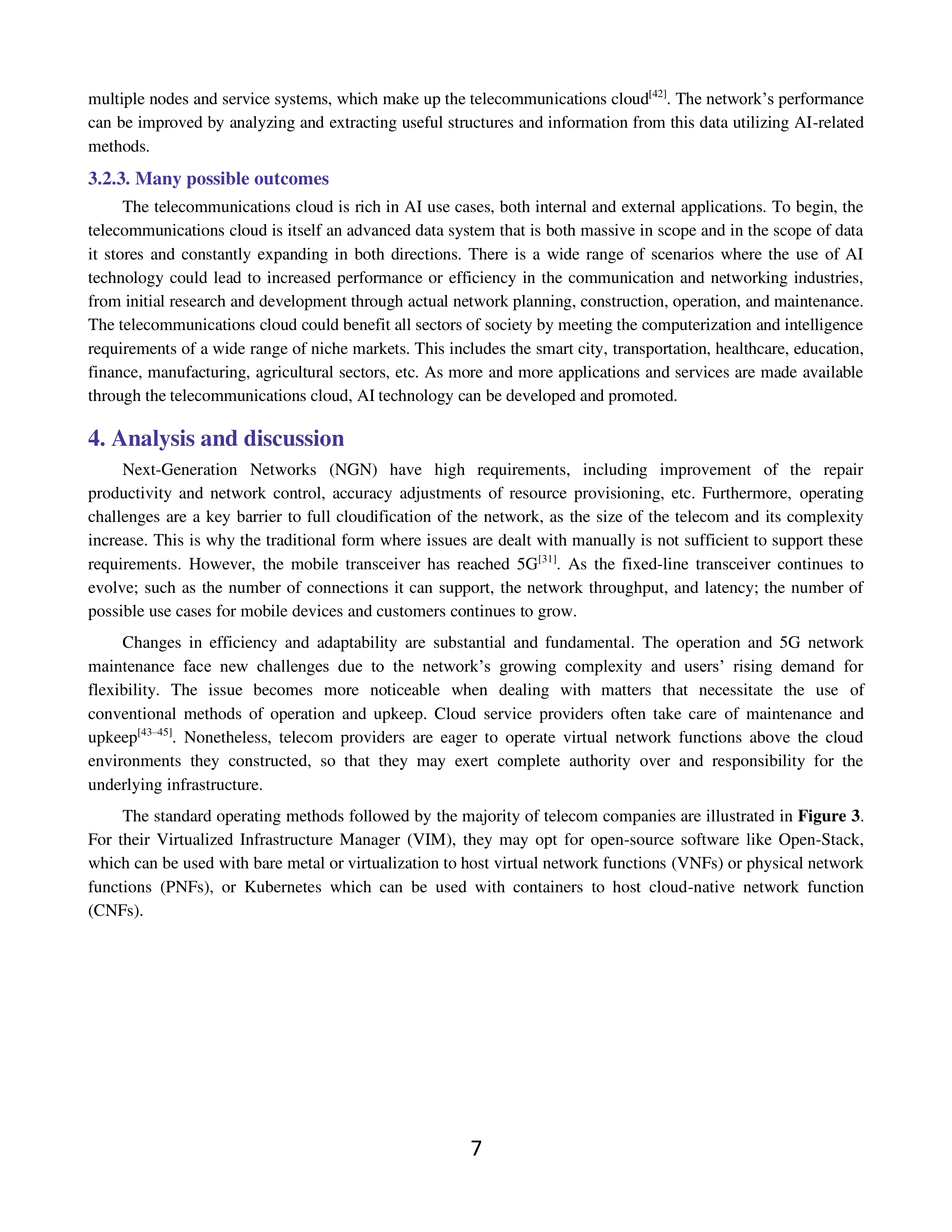 Artificial Intelligence Applications in Telecommunications — page 7