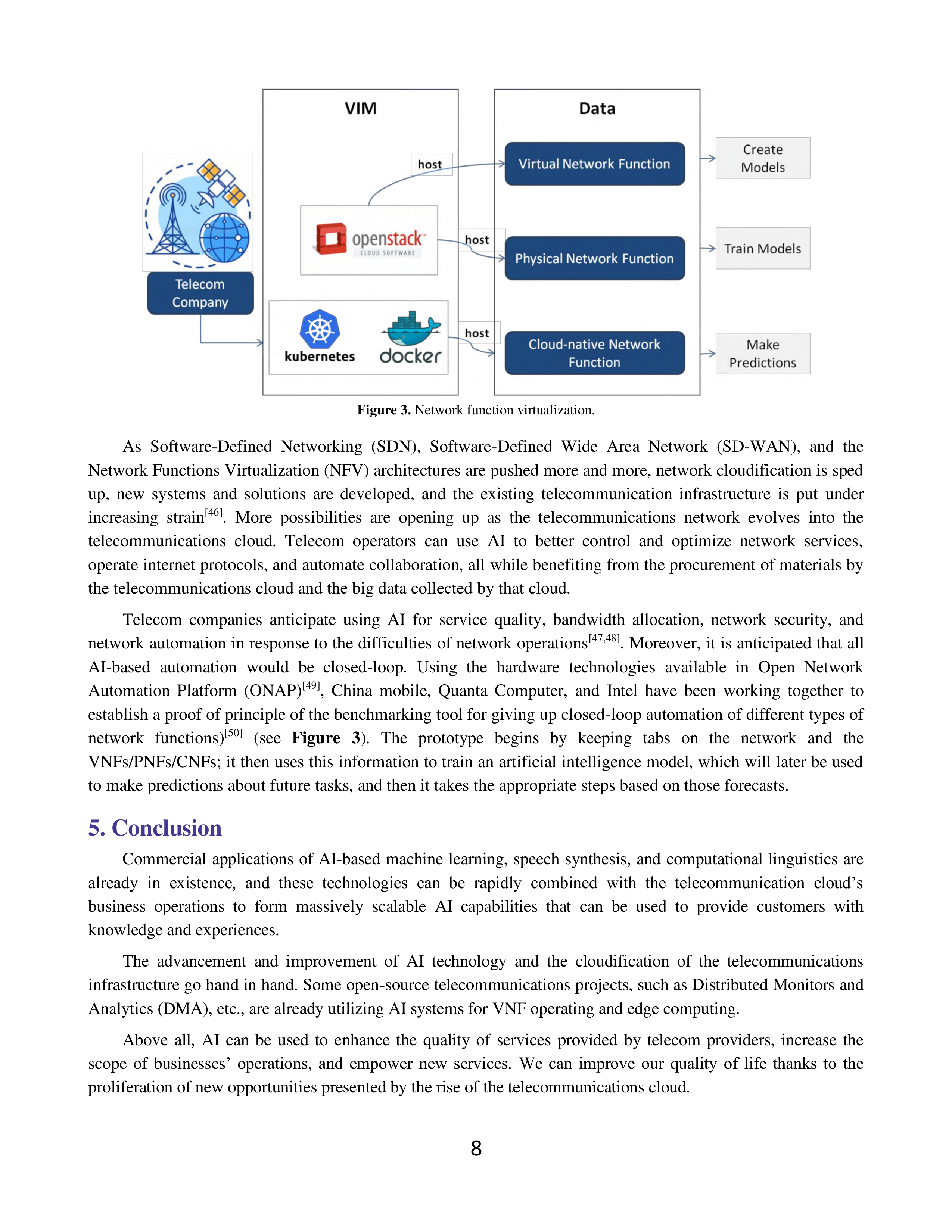 Artificial Intelligence Applications in Telecommunications — page 8