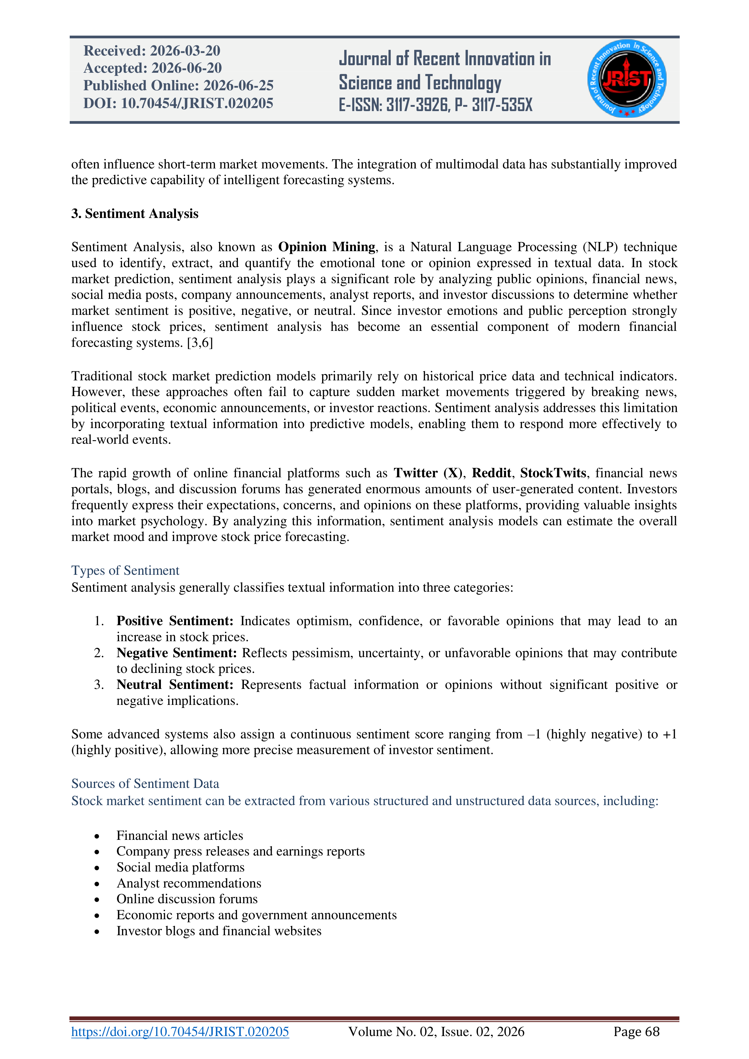 Artificial Intelligence Applications on Stock Market Prediction — page 3