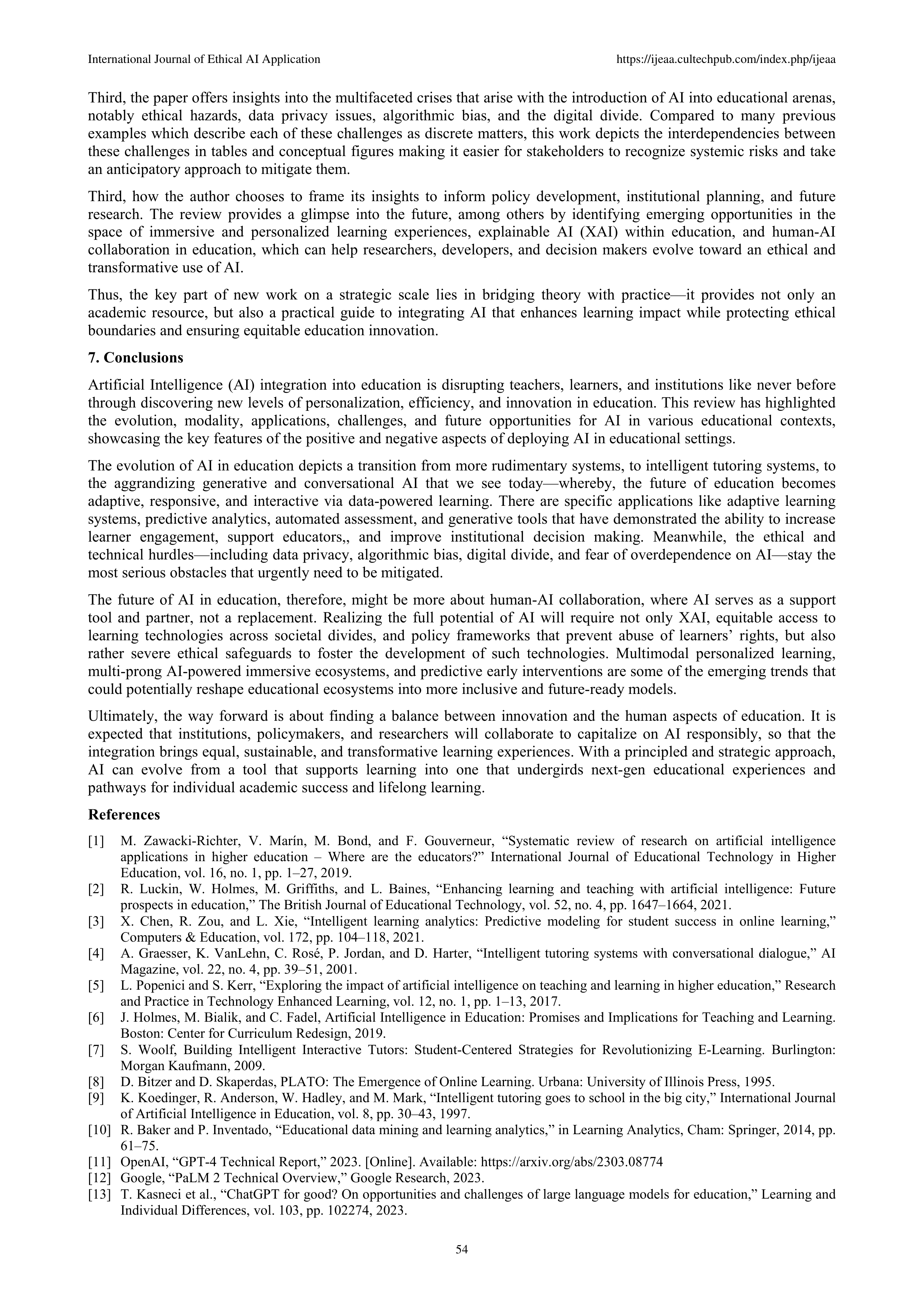 Artificial Intelligence Applications in Education — page 6