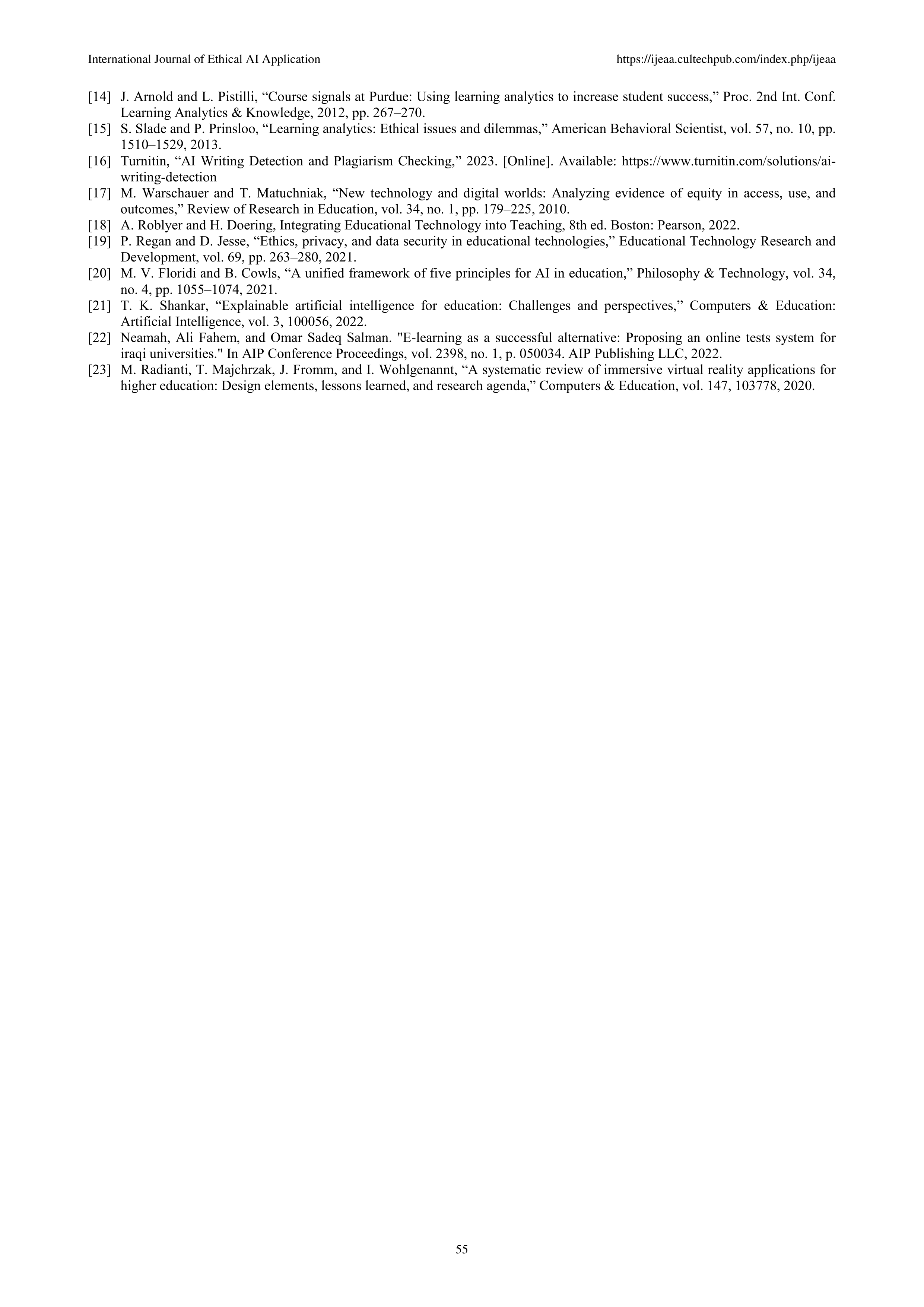 Artificial Intelligence Applications in Education — page 7