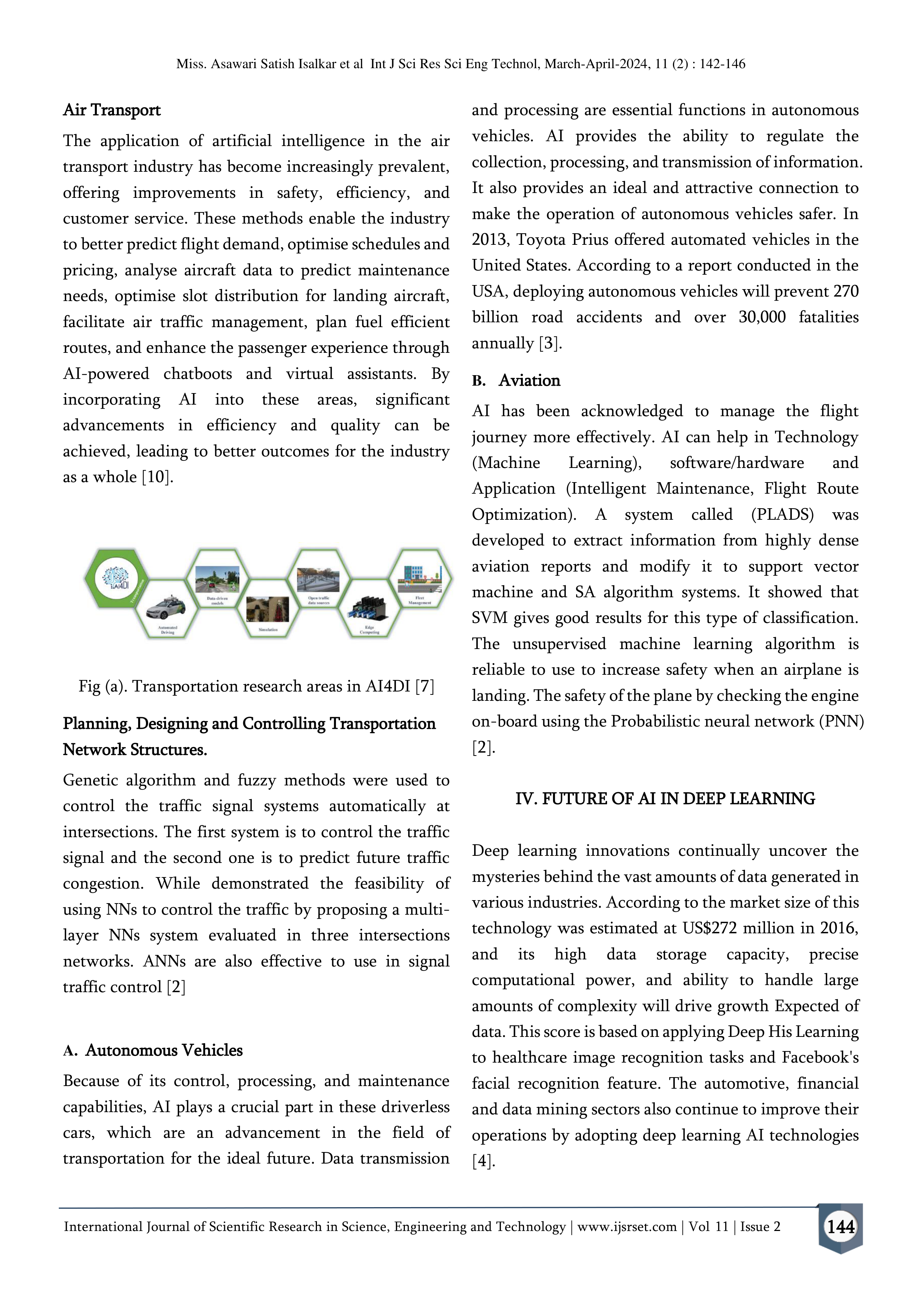 Artificial Intelligence Applications in Transportation — page 3