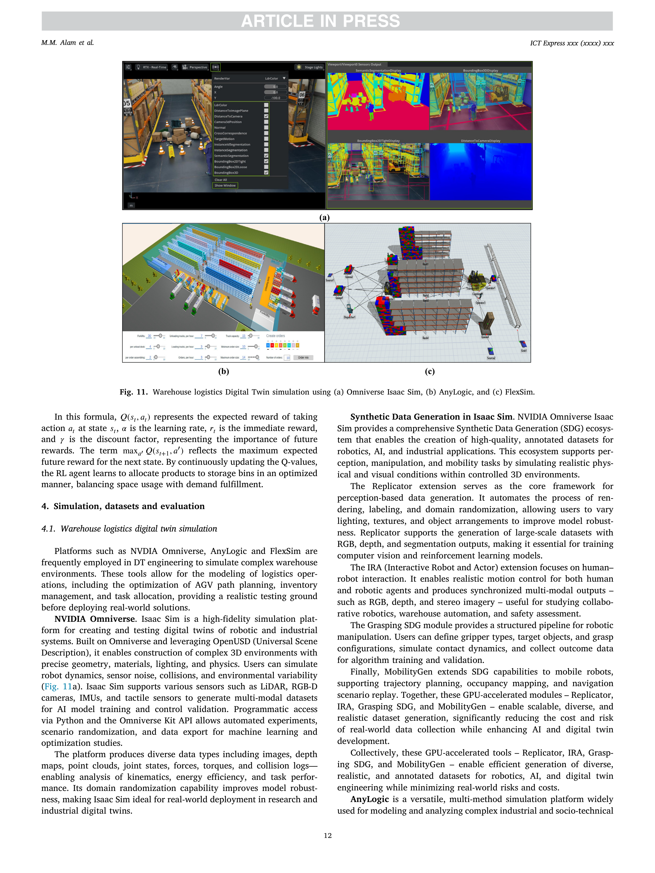 Artiﬁcial intelligence Applications for Warehouse Logistics — page 12