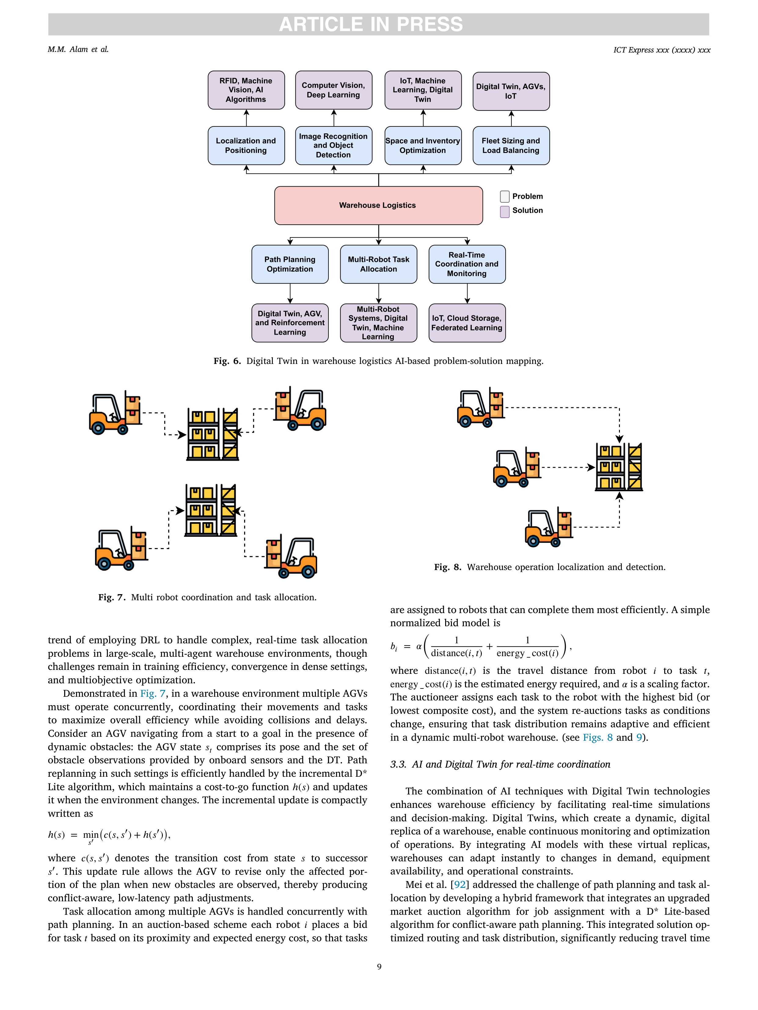 Artiﬁcial intelligence Applications for Warehouse Logistics — page 9