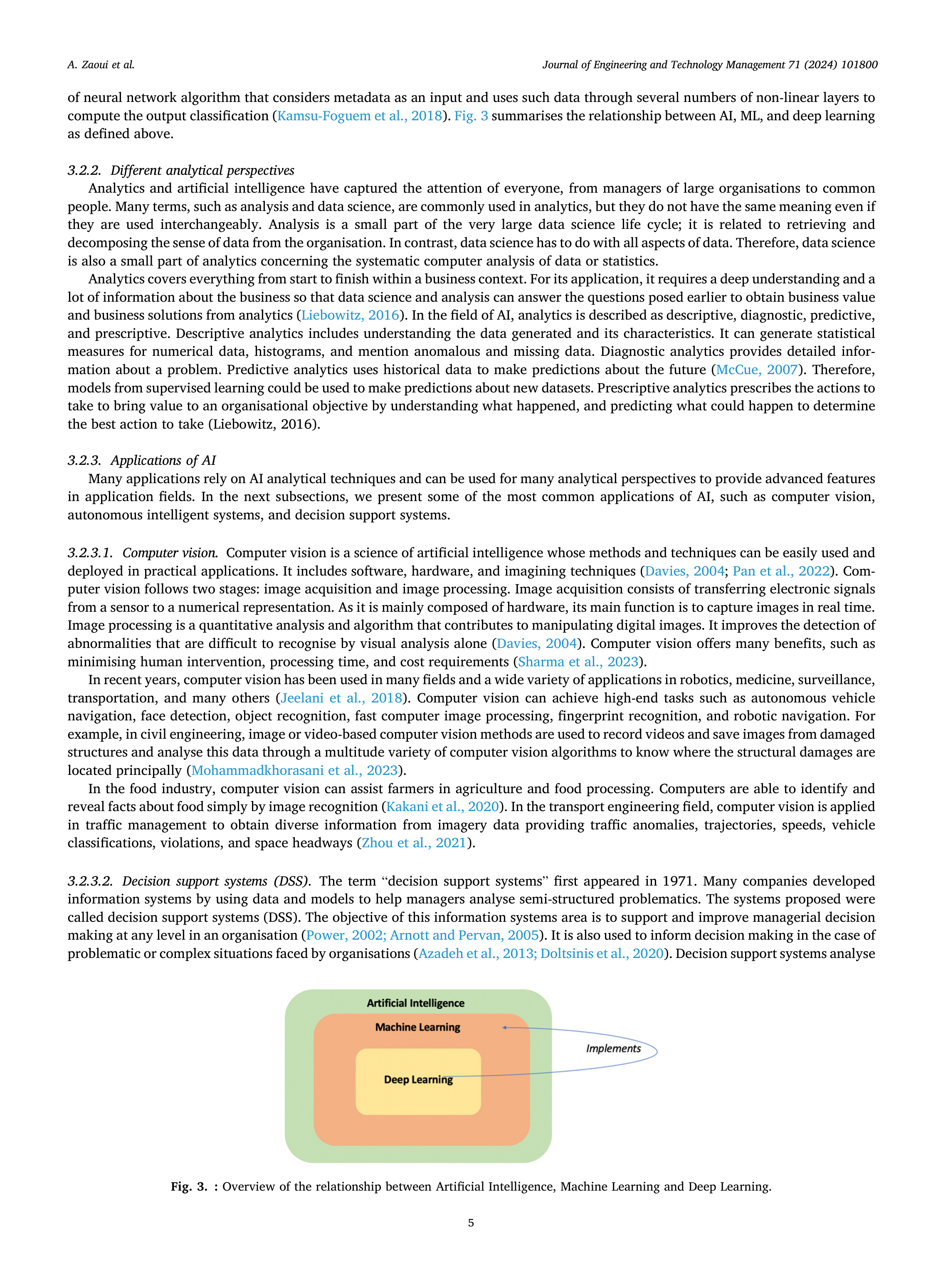 Artiﬁcial intelligence Applications in Aeronautics — page 5