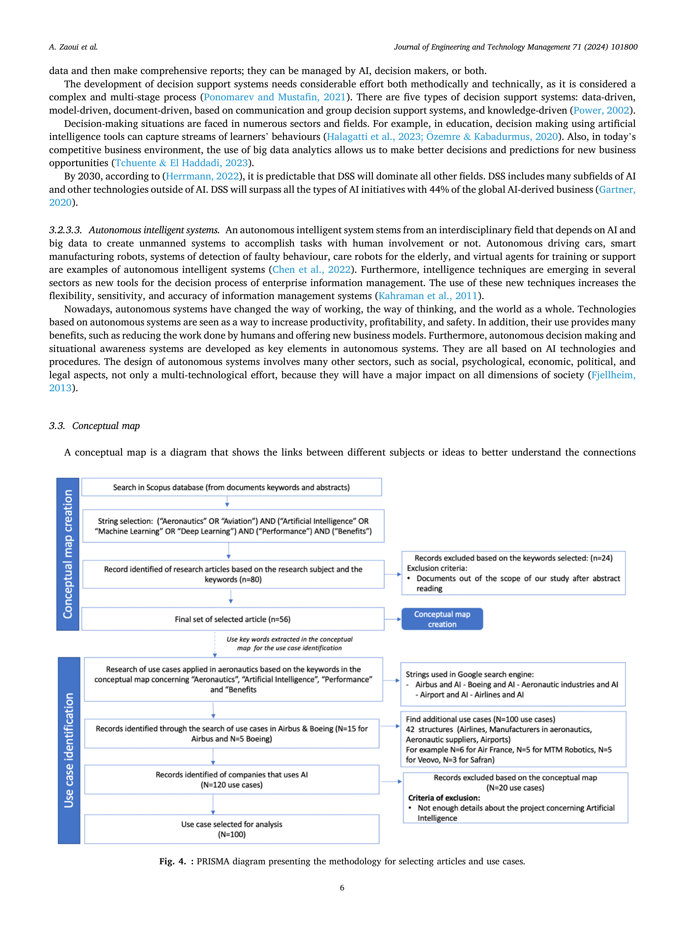 Artiﬁcial intelligence Applications in Aeronautics — page 6