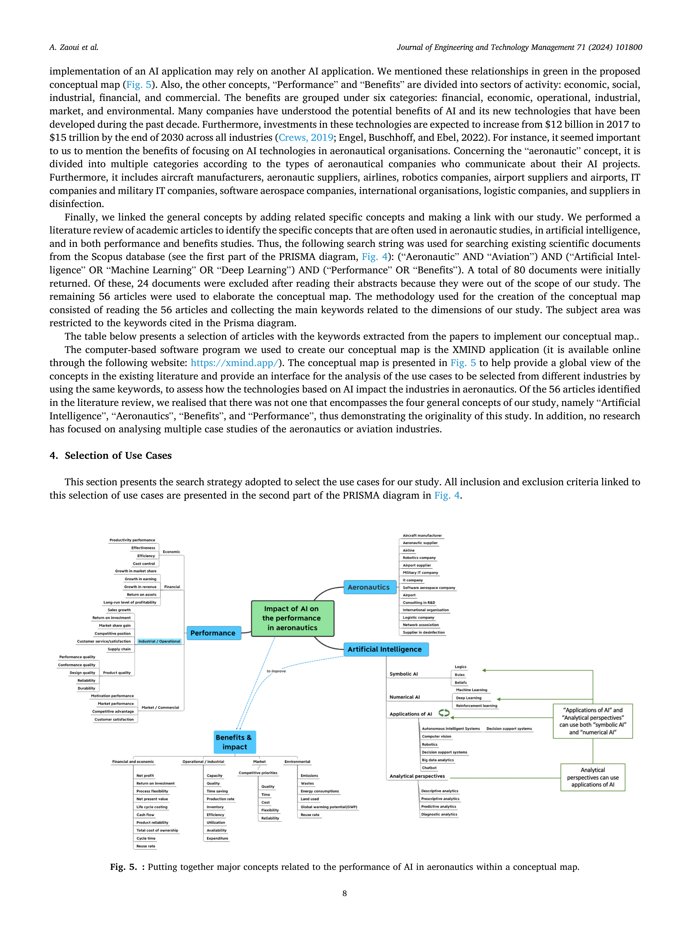 Artiﬁcial intelligence Applications in Aeronautics — page 8
