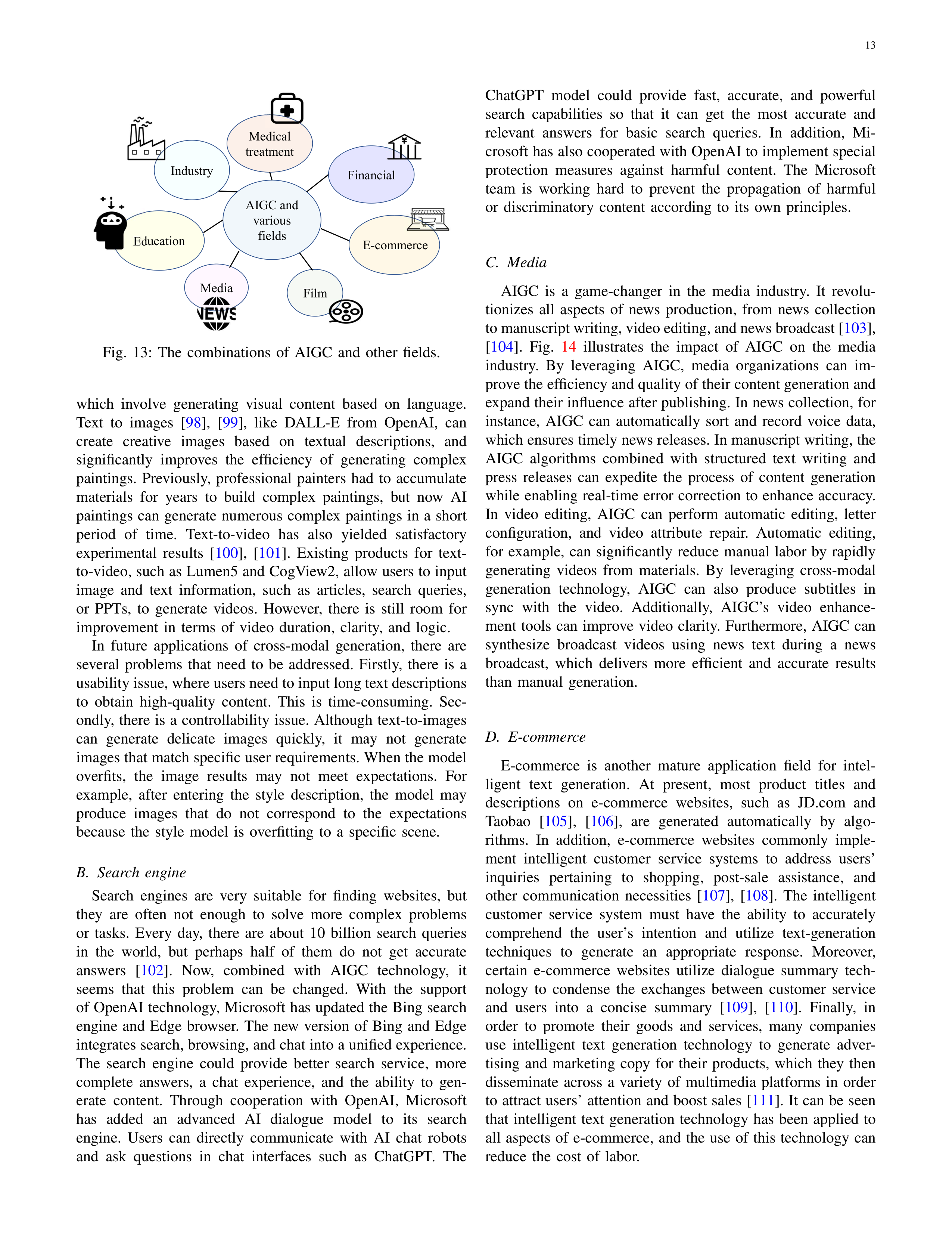 Artiﬁcial intelligence Applications in Content Creation — page 13