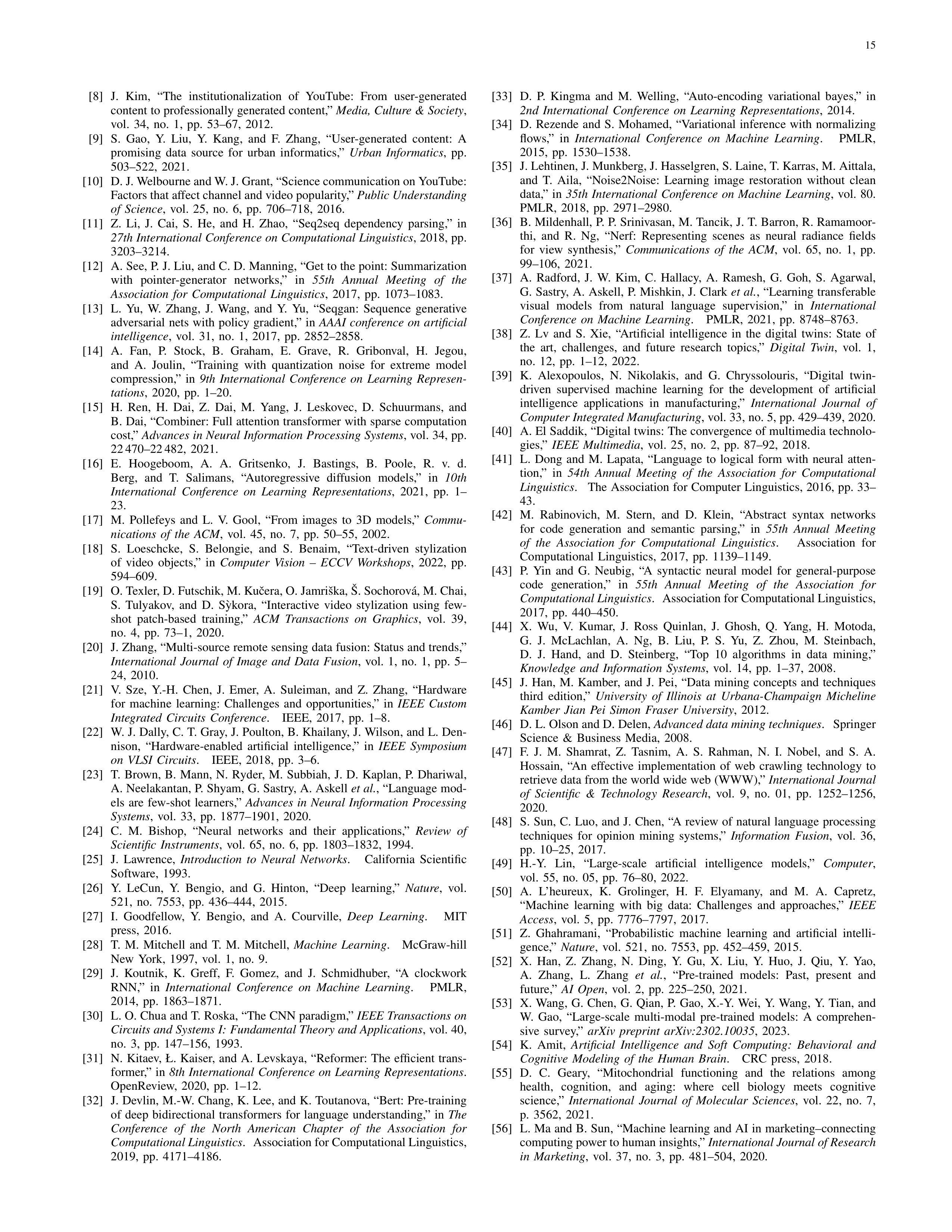 Artiﬁcial intelligence Applications in Content Creation — page 15