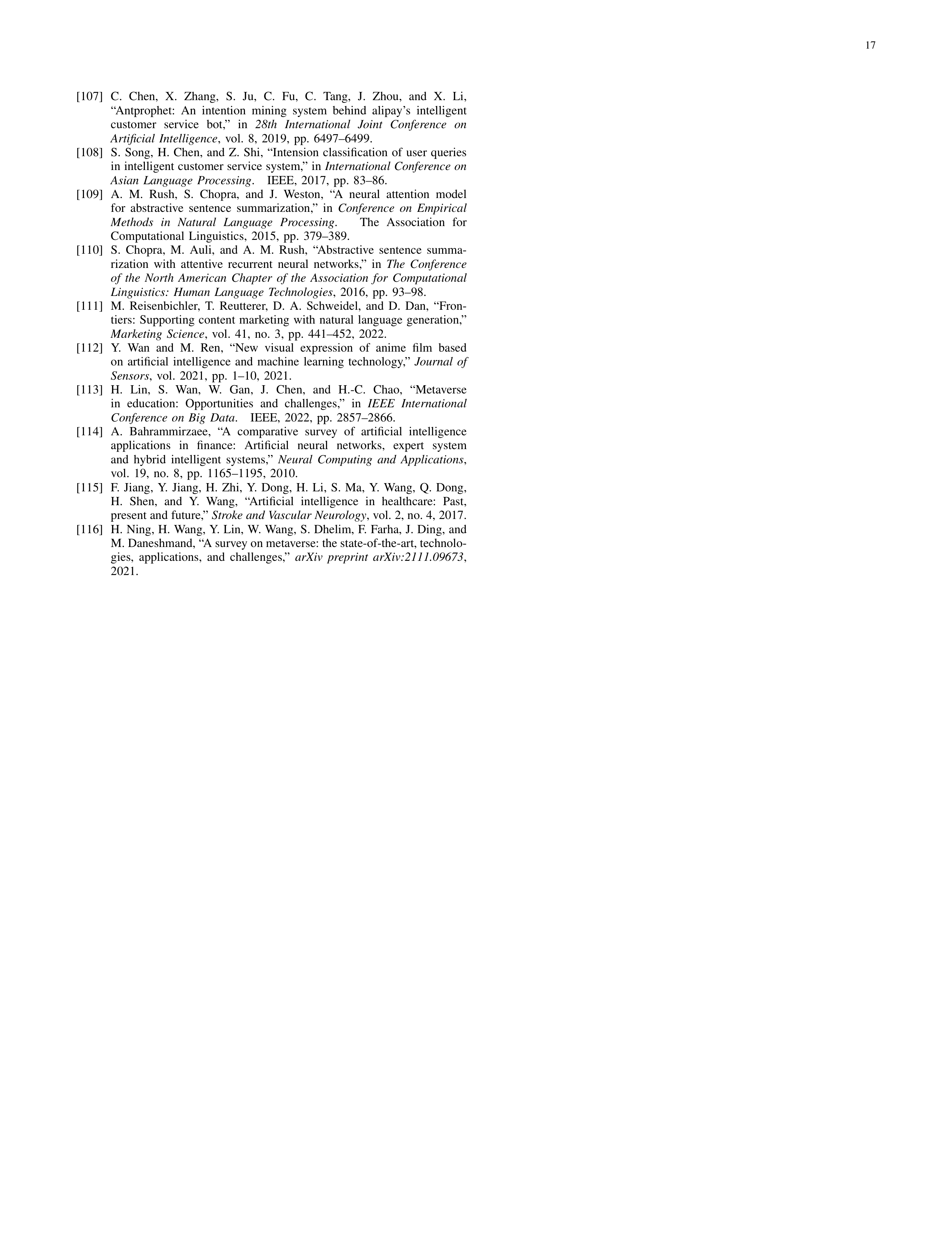 Artiﬁcial intelligence Applications in Content Creation — page 17