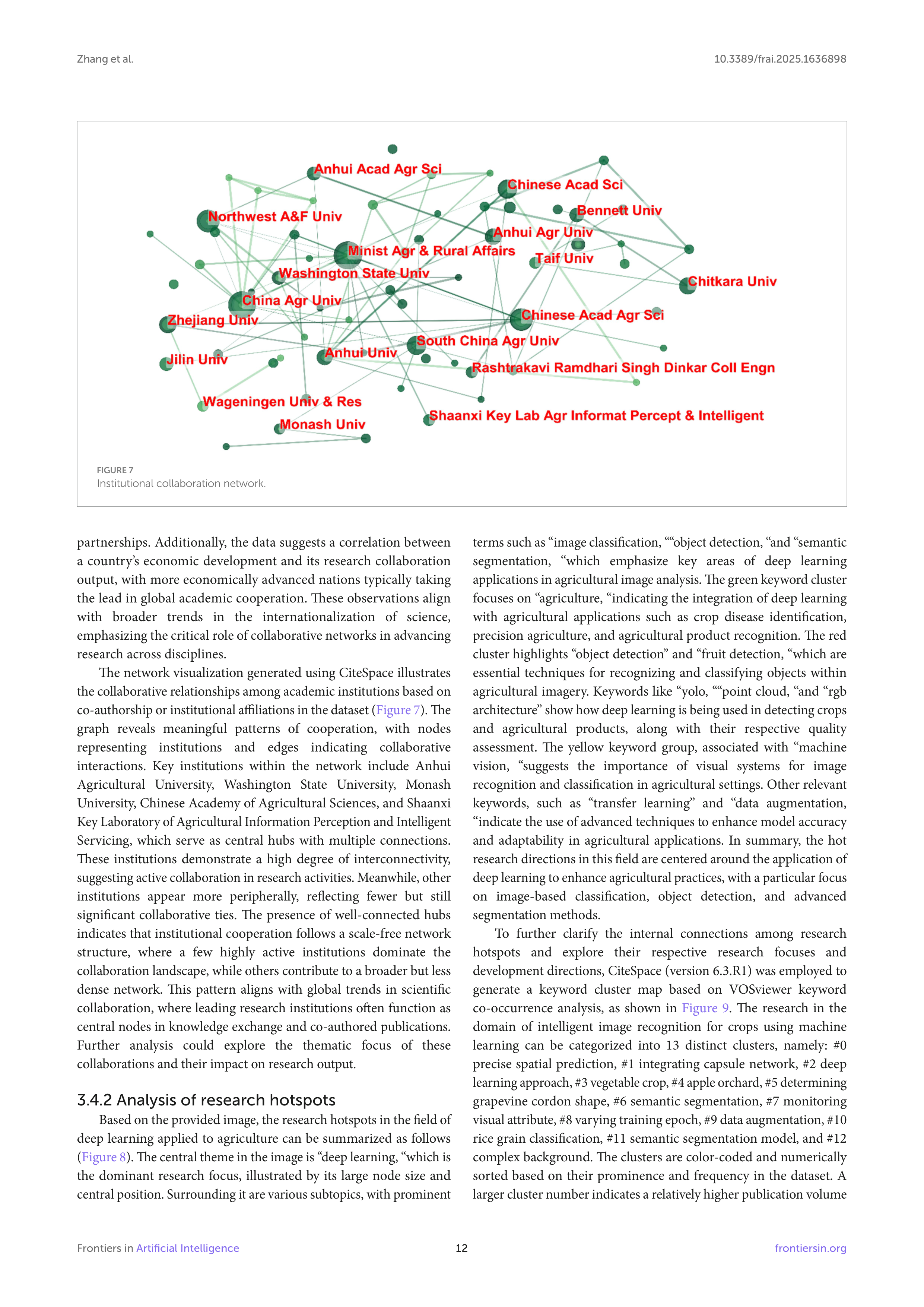 Artiﬁcial intelligence Applications in Crop Monitoring — page 12