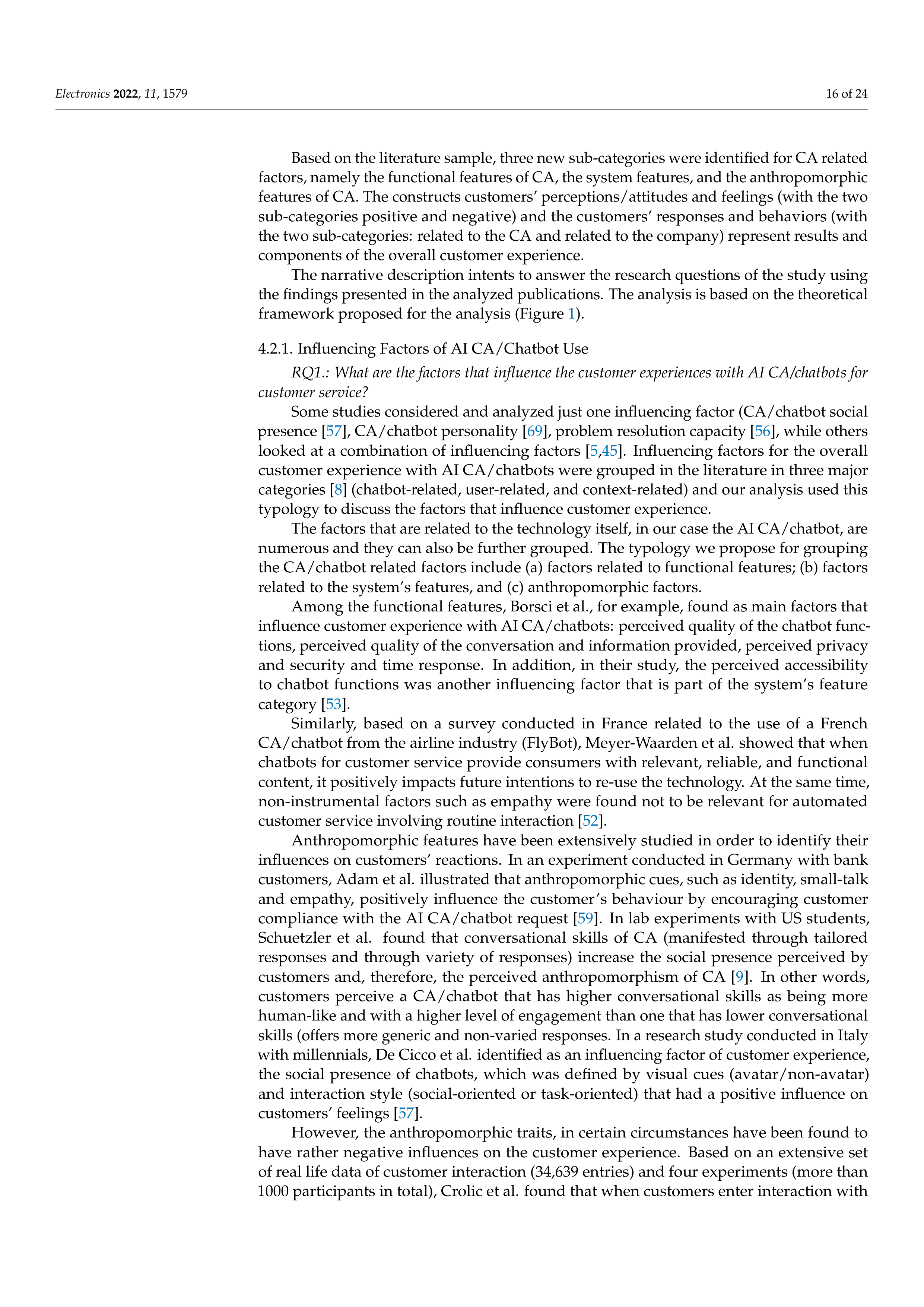 Artiﬁcial intelligence Applications in Customer Service — page 16