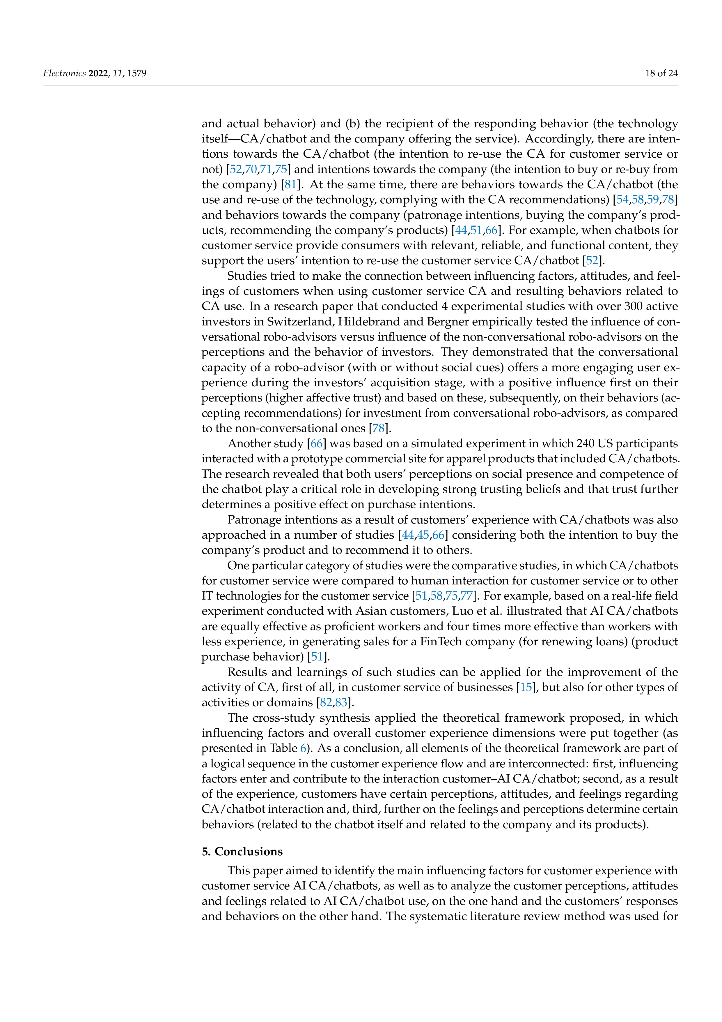 Artiﬁcial intelligence Applications in Customer Service — page 18
