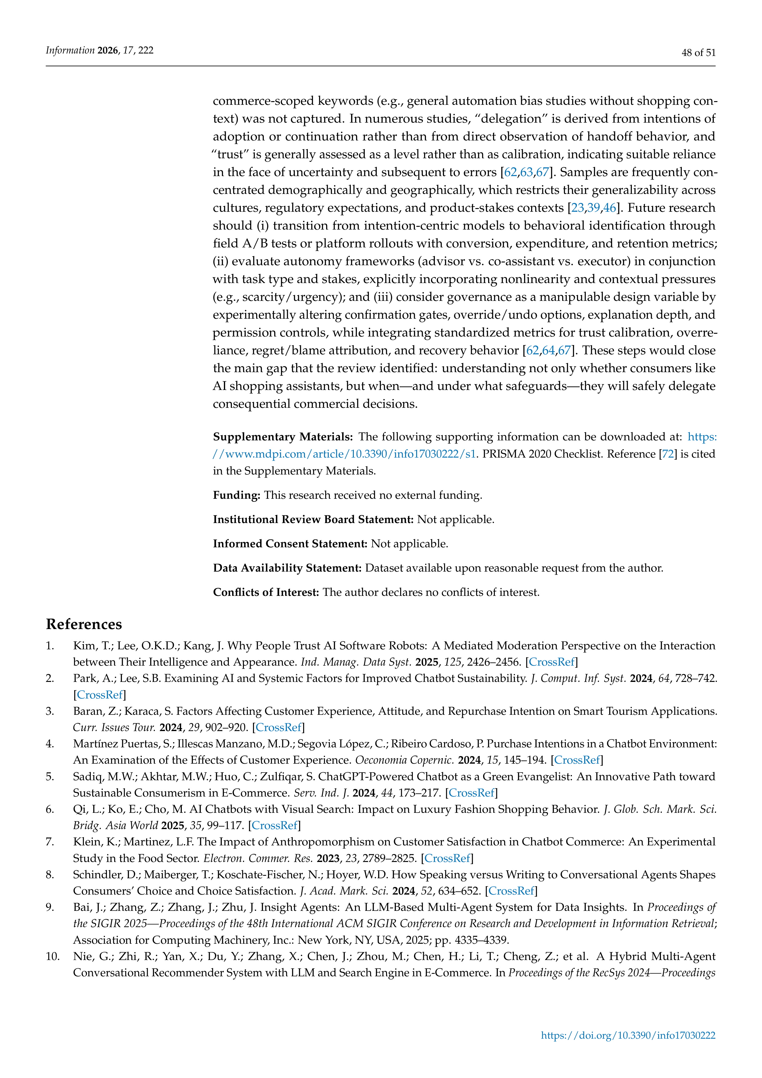 Artiﬁcial intelligence Applications in E-Commerce — page 48